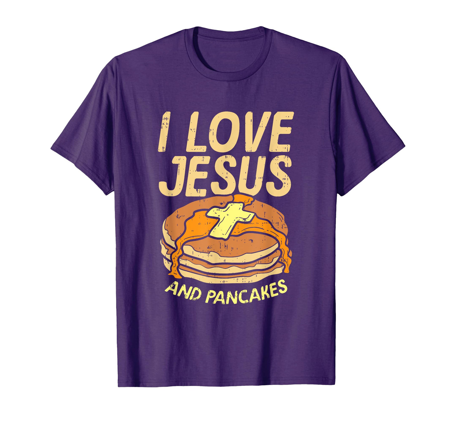 I Love Jesus And Pancakes T-Shirt