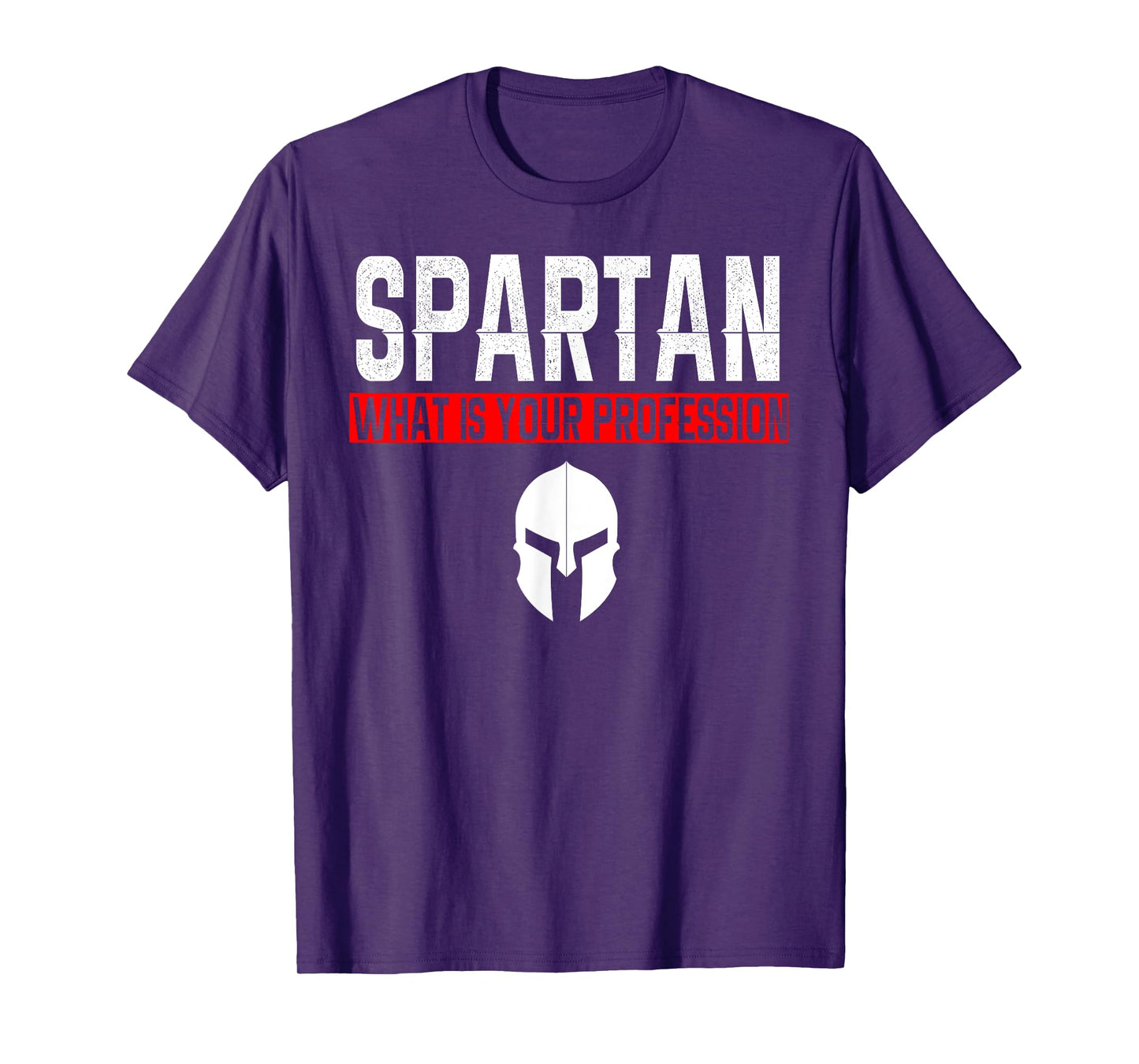 Spartan What Is Your Profession Gym Proud Spartan Tea Gift T-Shirt