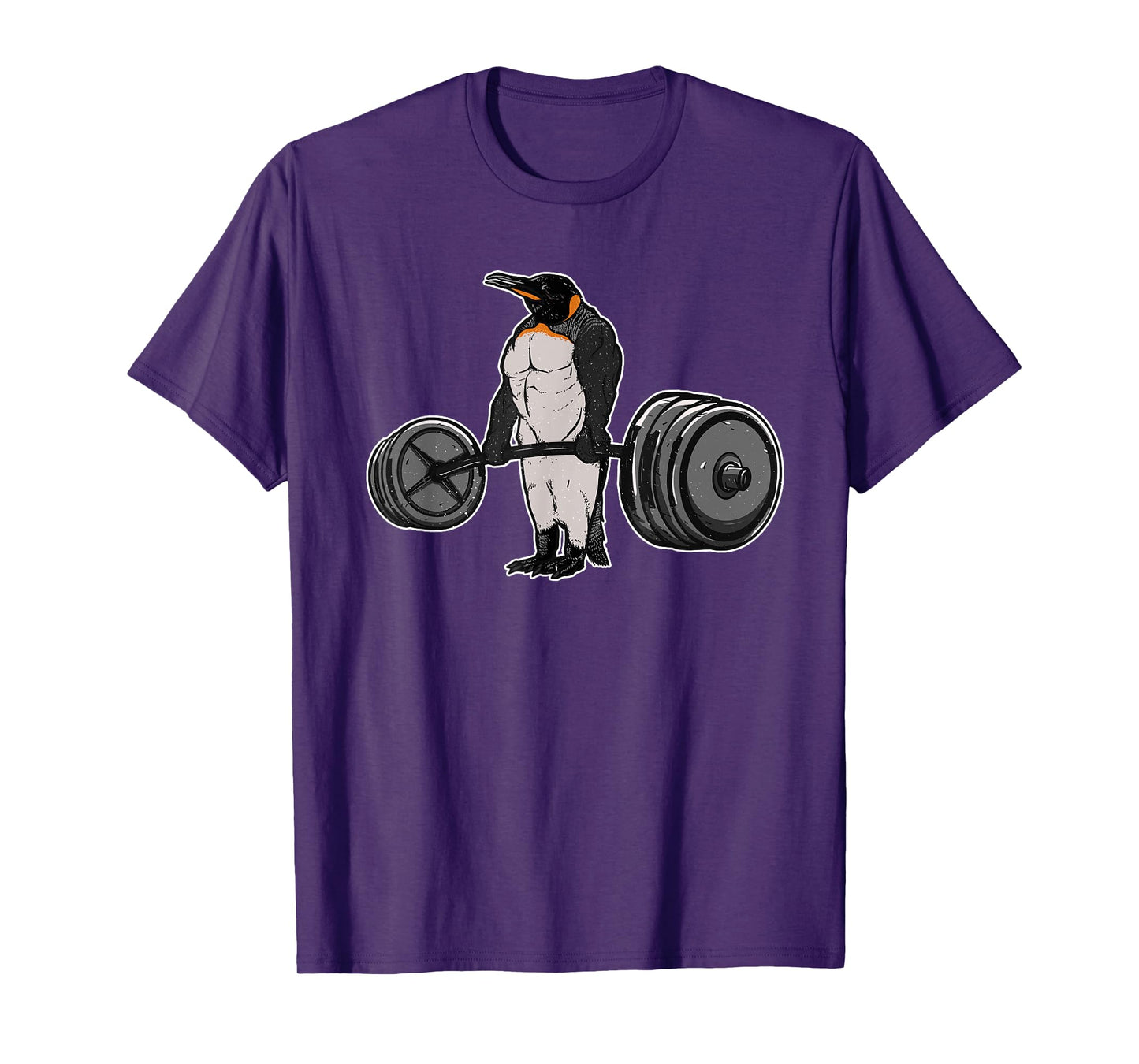 Penguin Deadlift - Funny Fitness Bodybuilder Bird Animal T-Shirt