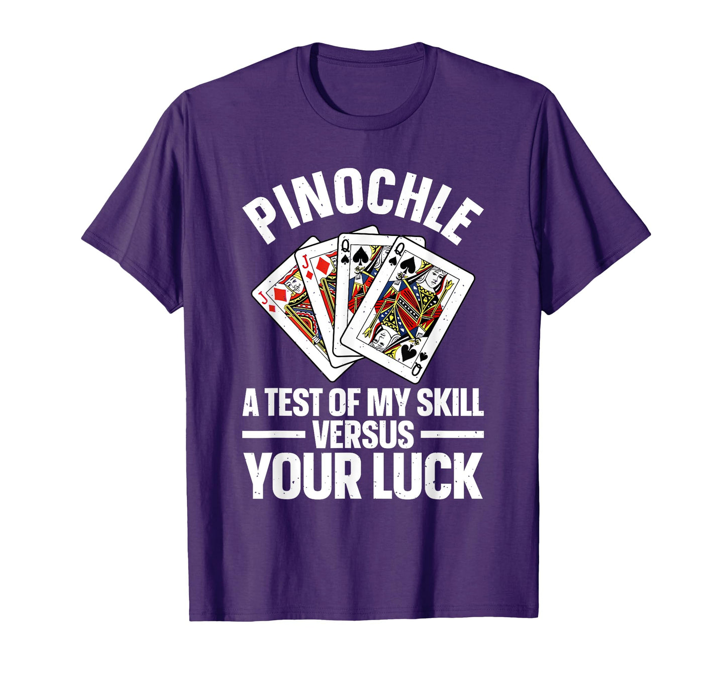 Cute Pinochle Design For Men Women Card Game Pinochle Lover T-Shirt