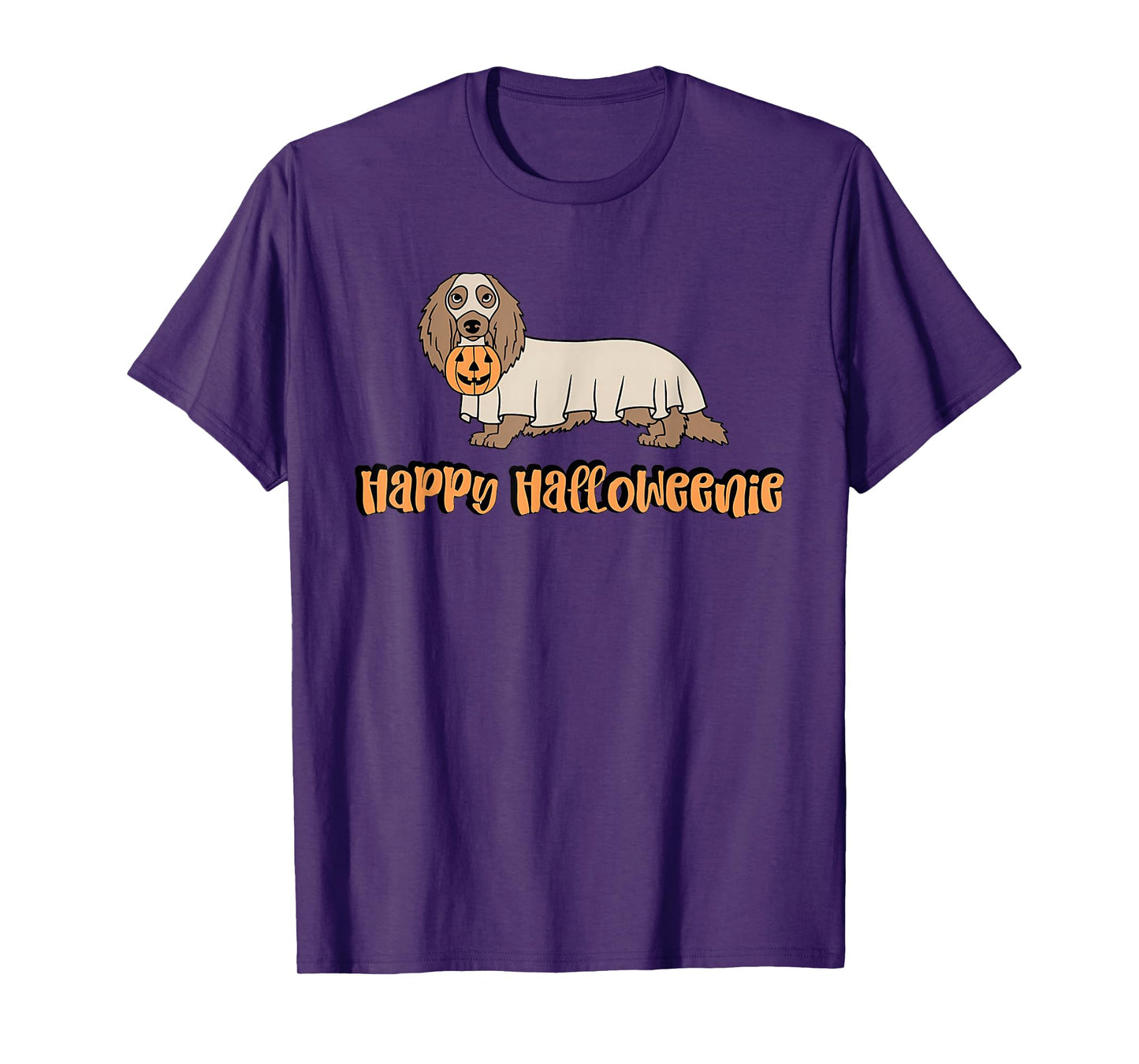 Dachshund Happy Halloweiner Funny Halloween Dogs Lover T-Shirt