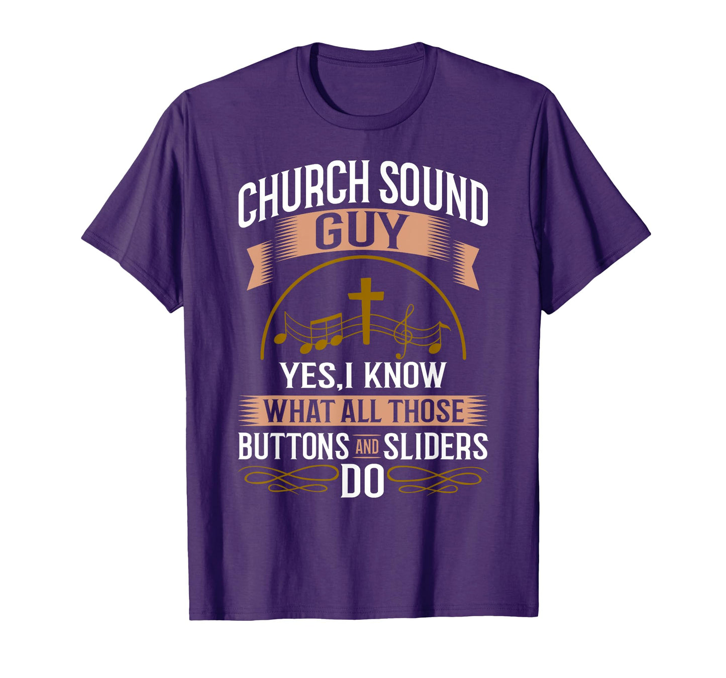 Church Sound Engineer Audio System Music Christian T-Shirt