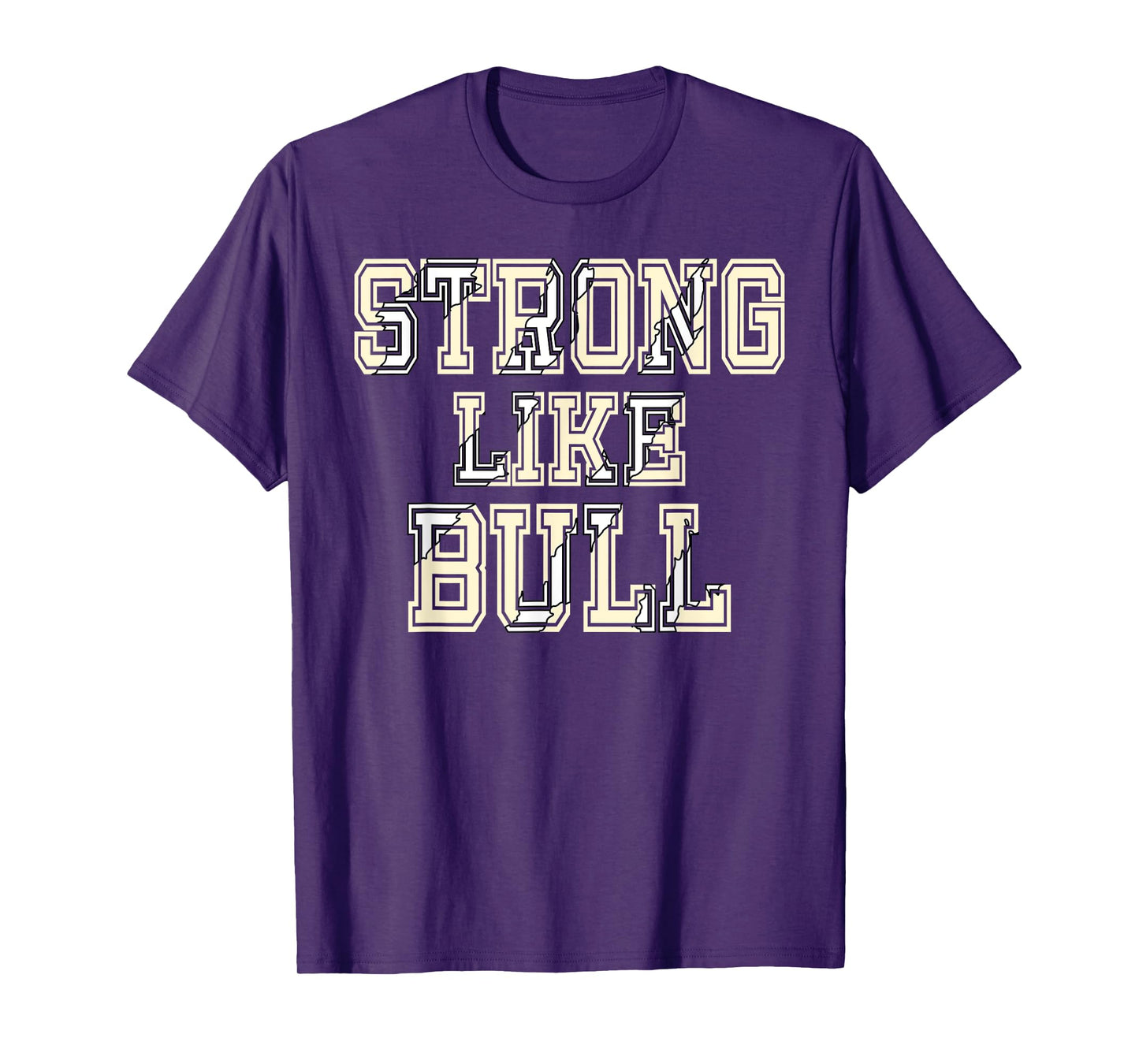 Strong Like Bull Bodybuilding And Power Lifting T-Shirt