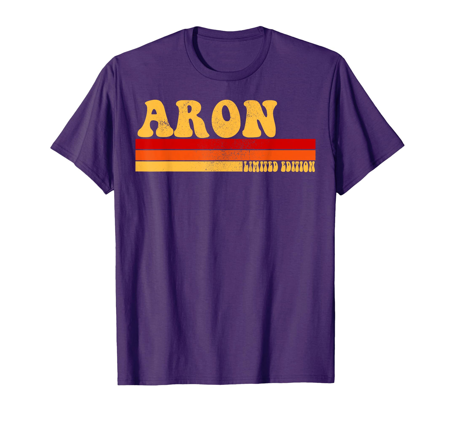 ARON Name Personalized Idea Men Retro Vintage ARON T-Shirt