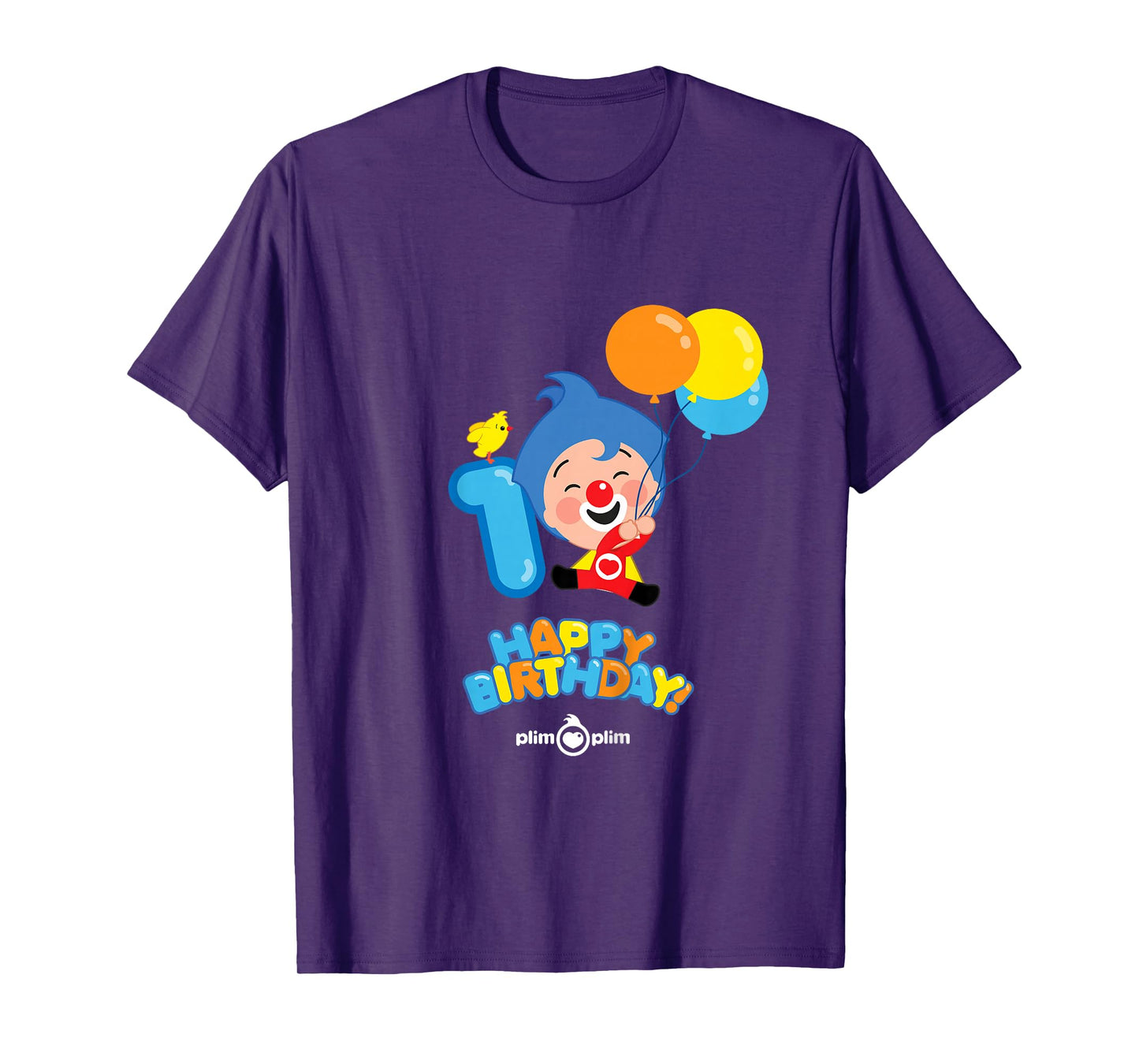 Kids Plim Plim The Kindness Hero - Happy Birthday T-Shirt