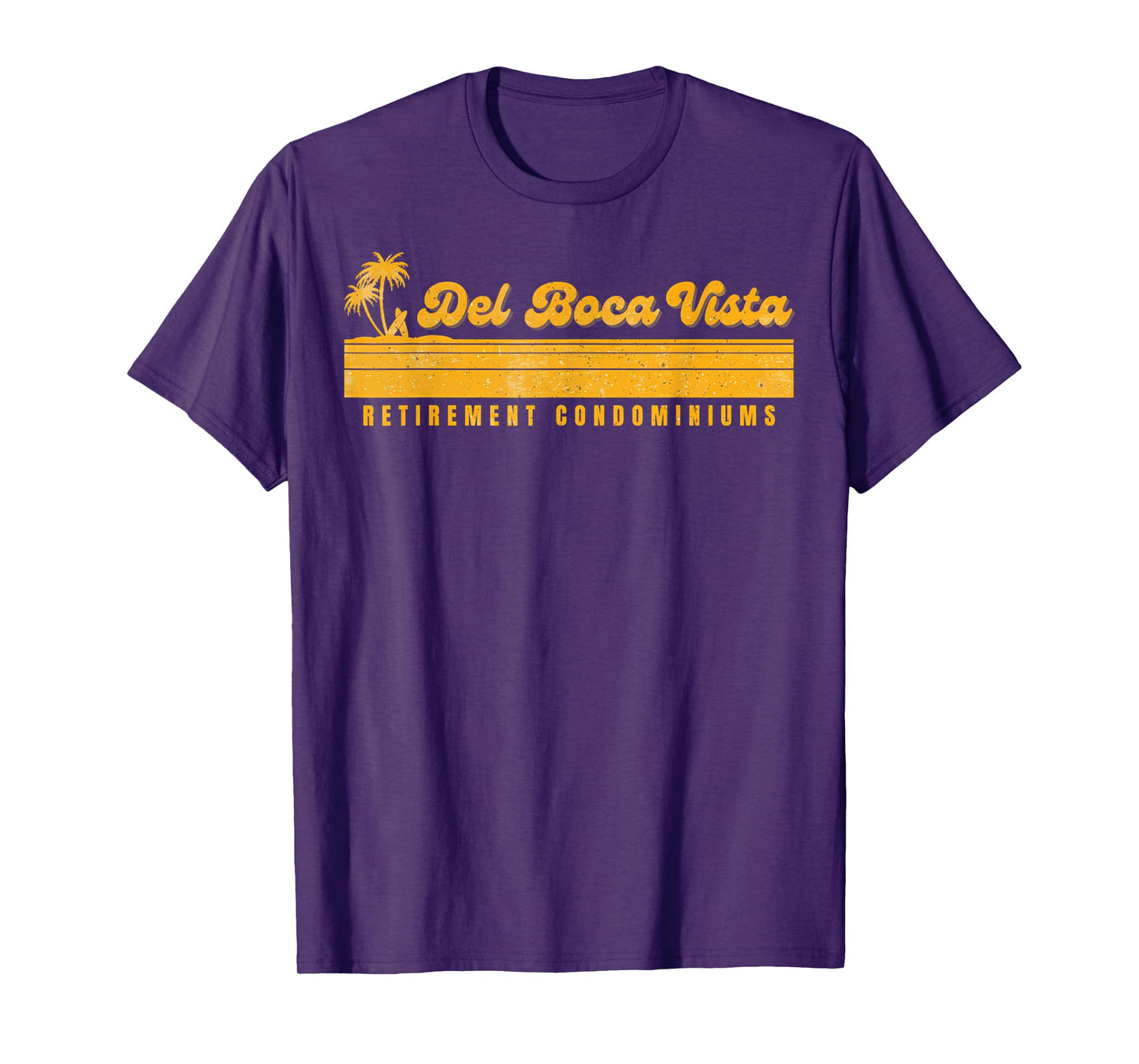 Vintage Del Boca Vista Vintage Style 90S Design T-Shirt