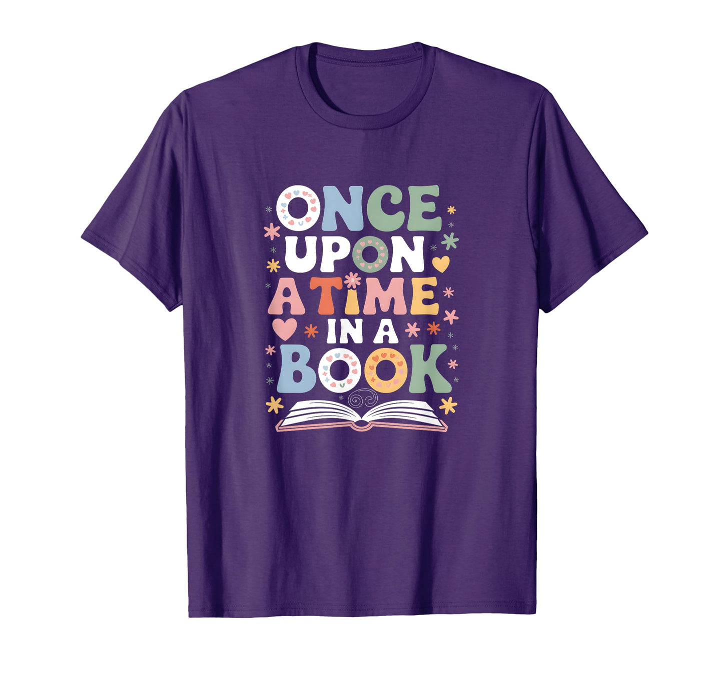 Once Upon a Time in a Book - Whimsical Storytelling T-Shirt