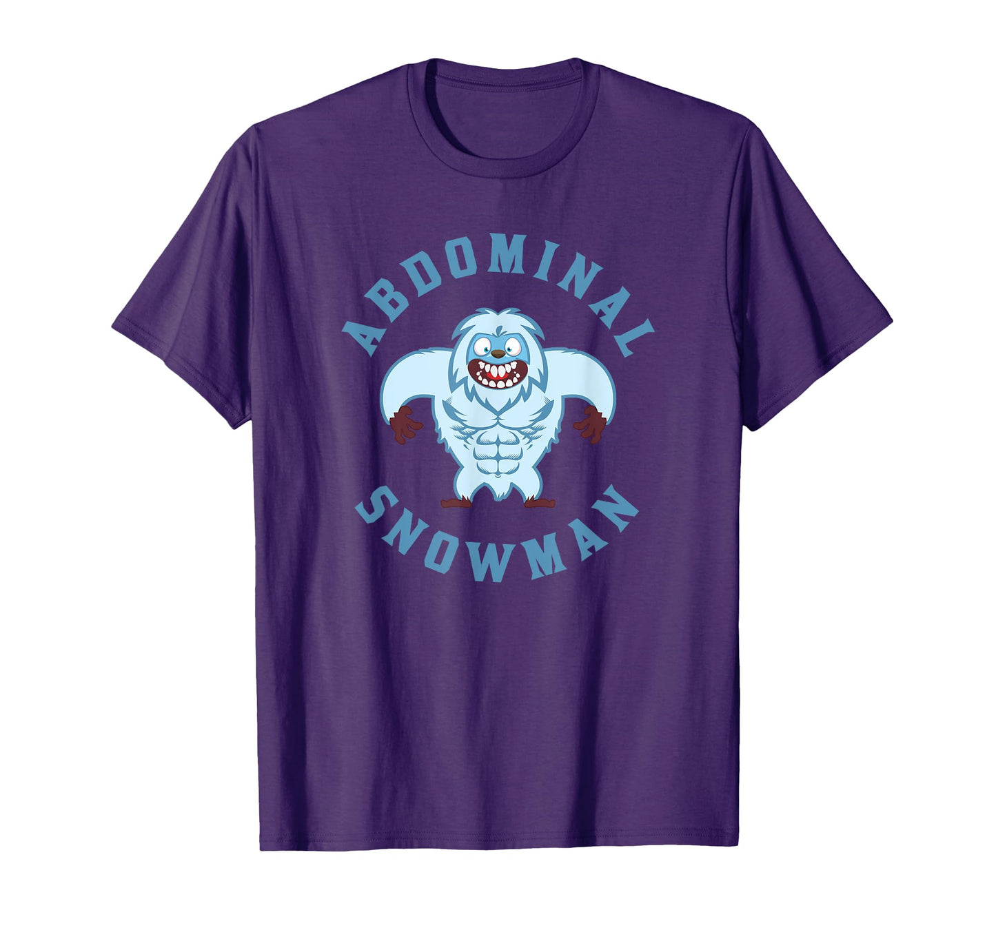 Winter Workout Gear Abdominal Snowman T-Shirt