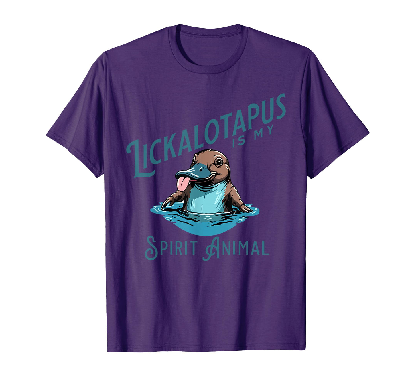 Vintage Funny Lickalottapus Is My Spirit Animal Lovers Meme T-Shirt