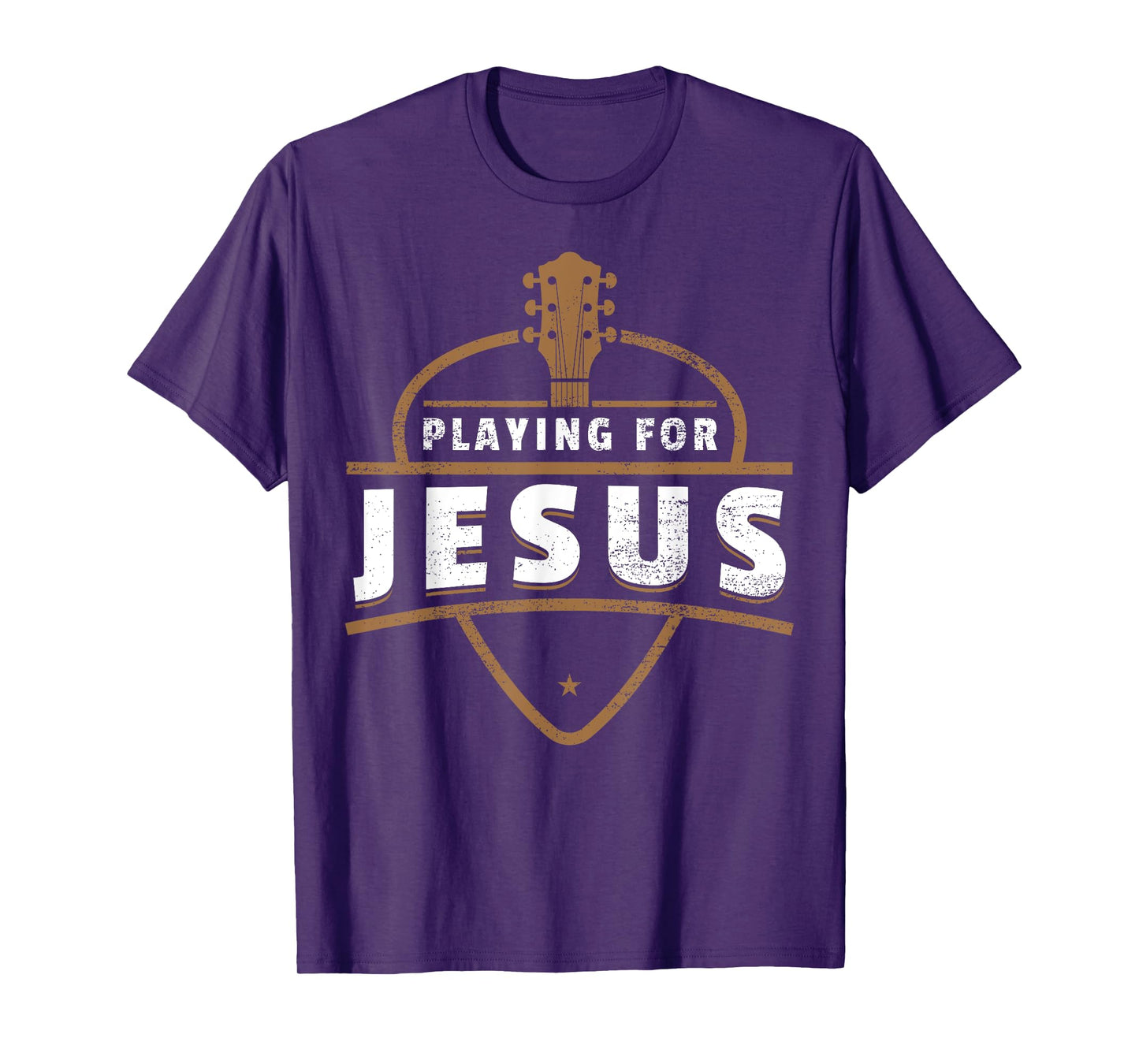 Guitar Playing For Jesus - Christian Guitarist T-Shirt