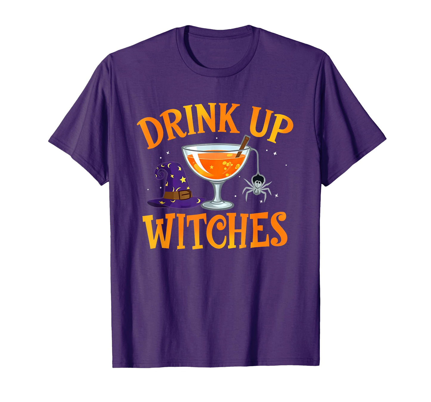 Funny Halloween Drink Up Witches Witch Hat Shirt T-Shirt