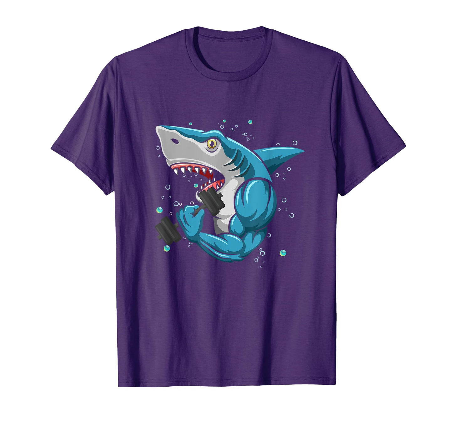 Shark Gym Powerlifting Weightlifting Bodybuilding T-Shirt