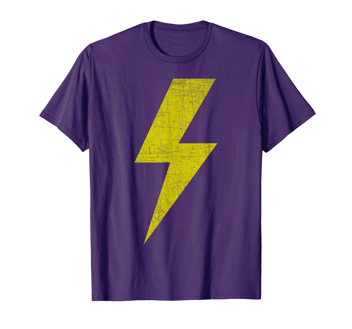 Yellow Team Bolt of Lightning Game Design T-Shirt