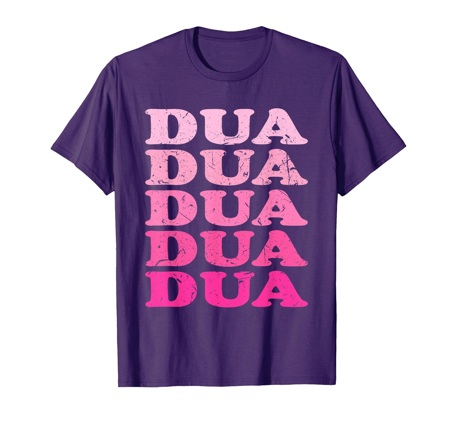 Retro Dua First Name Personalized Dua Groovy Vintage T-Shirt