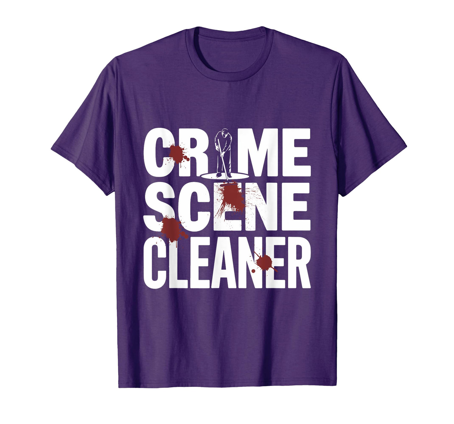 Crime Scene Cleaner - Costume Party Halloween T-Shirt