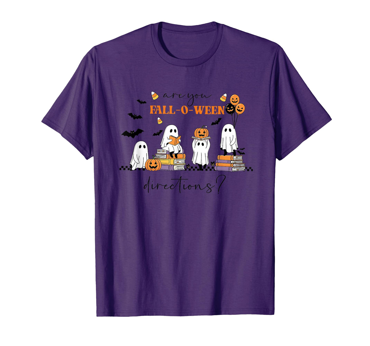 Funny Halloween Teacher Joke are You Fall O Ween Directions T-Shirt