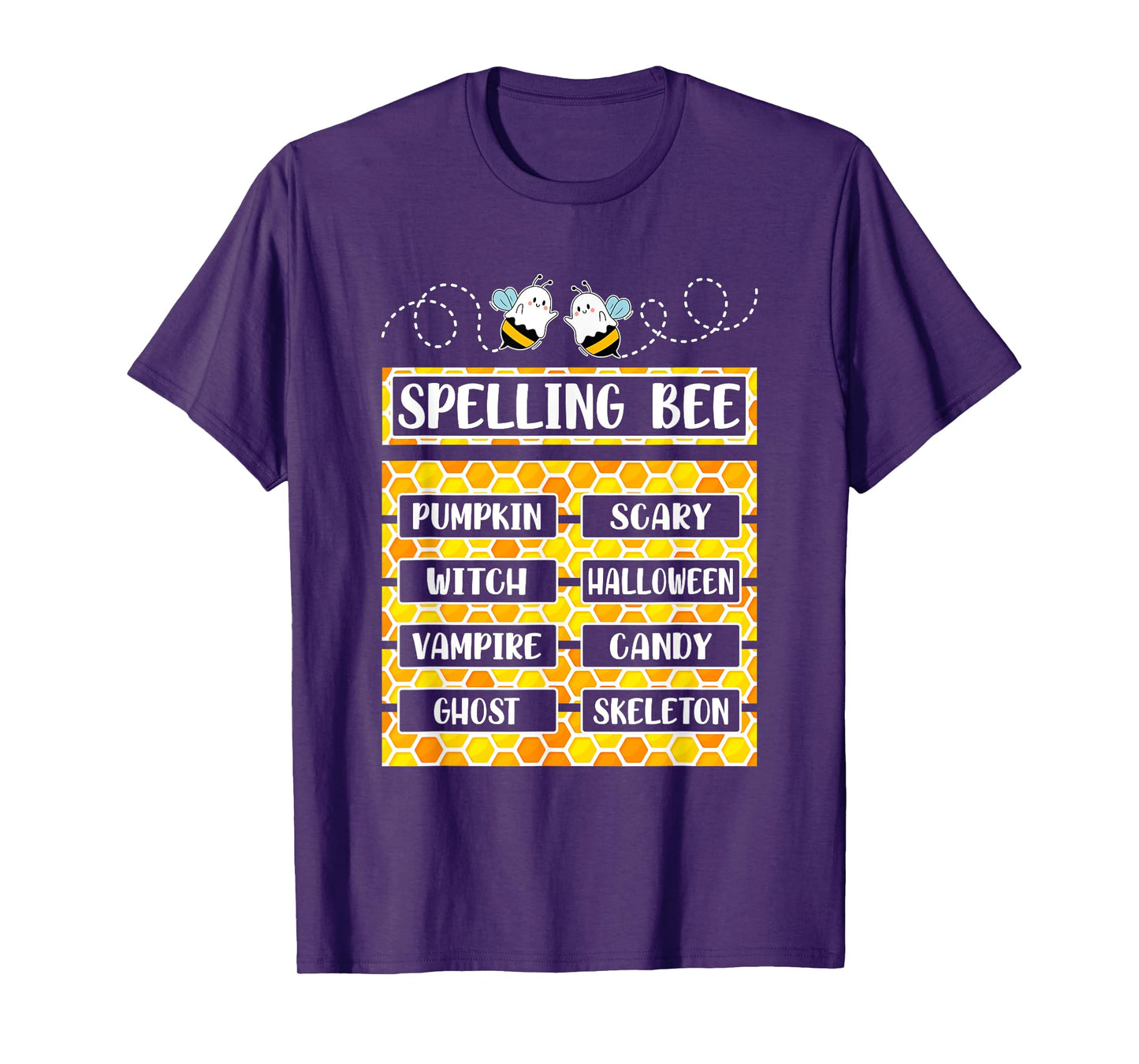 Funny Spelling Bee Pun Halloween Costumes For Teachers T-Shirt