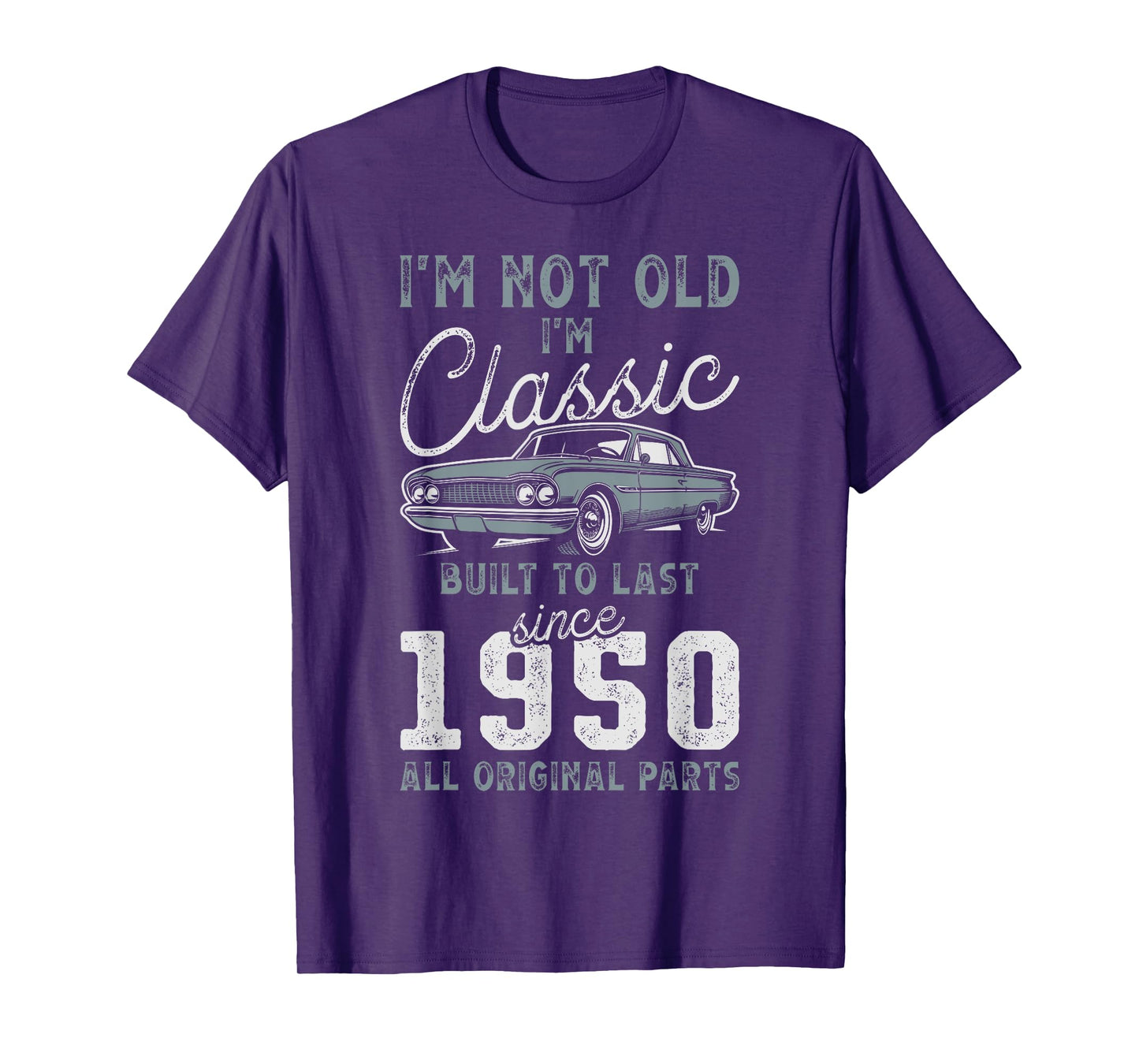 1950 Classic Car 75th Birthday T-Shirt