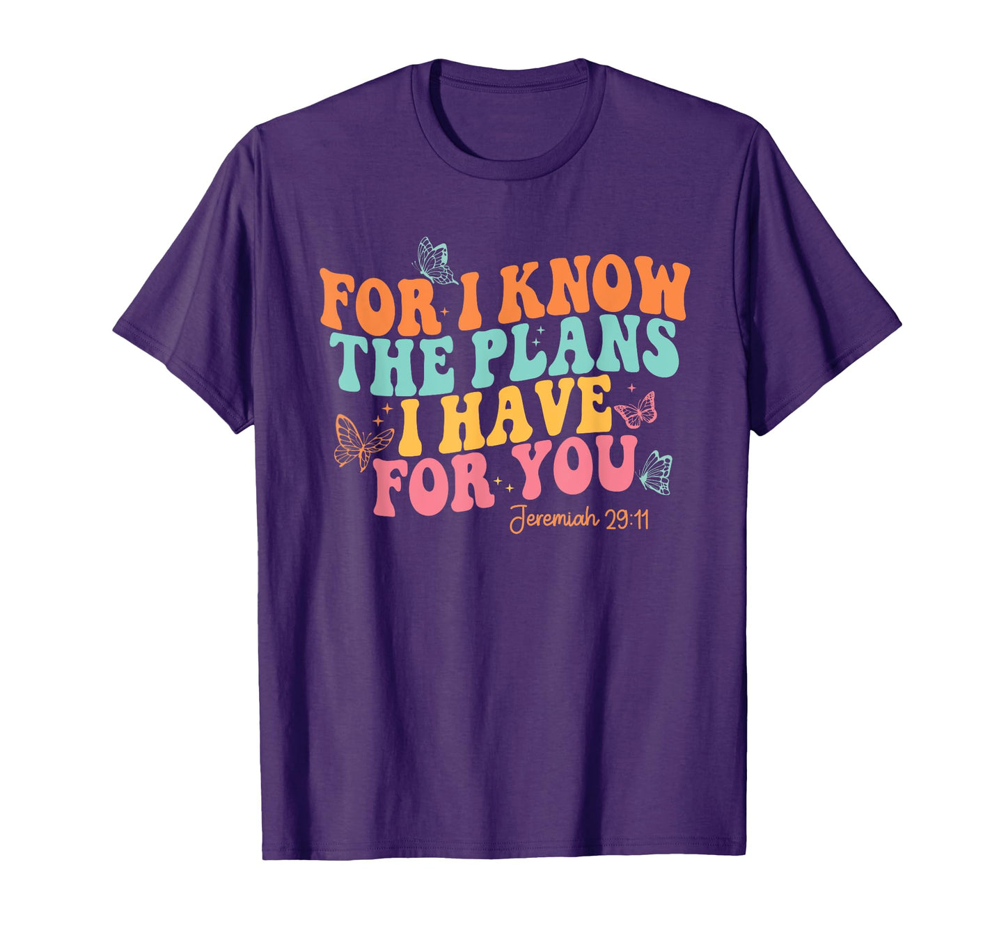Jeremiah 29:11 Cute Preppy Aesthetic Christian T-Shirt