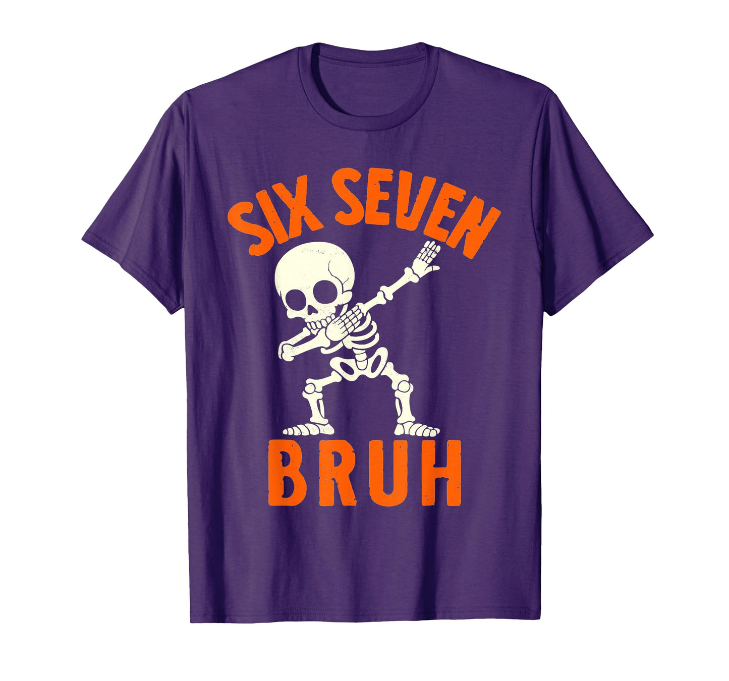 67 Meme 6 7 Halloween Dabbing Six Seven Bruh Funny Boys Kids T-Shirt