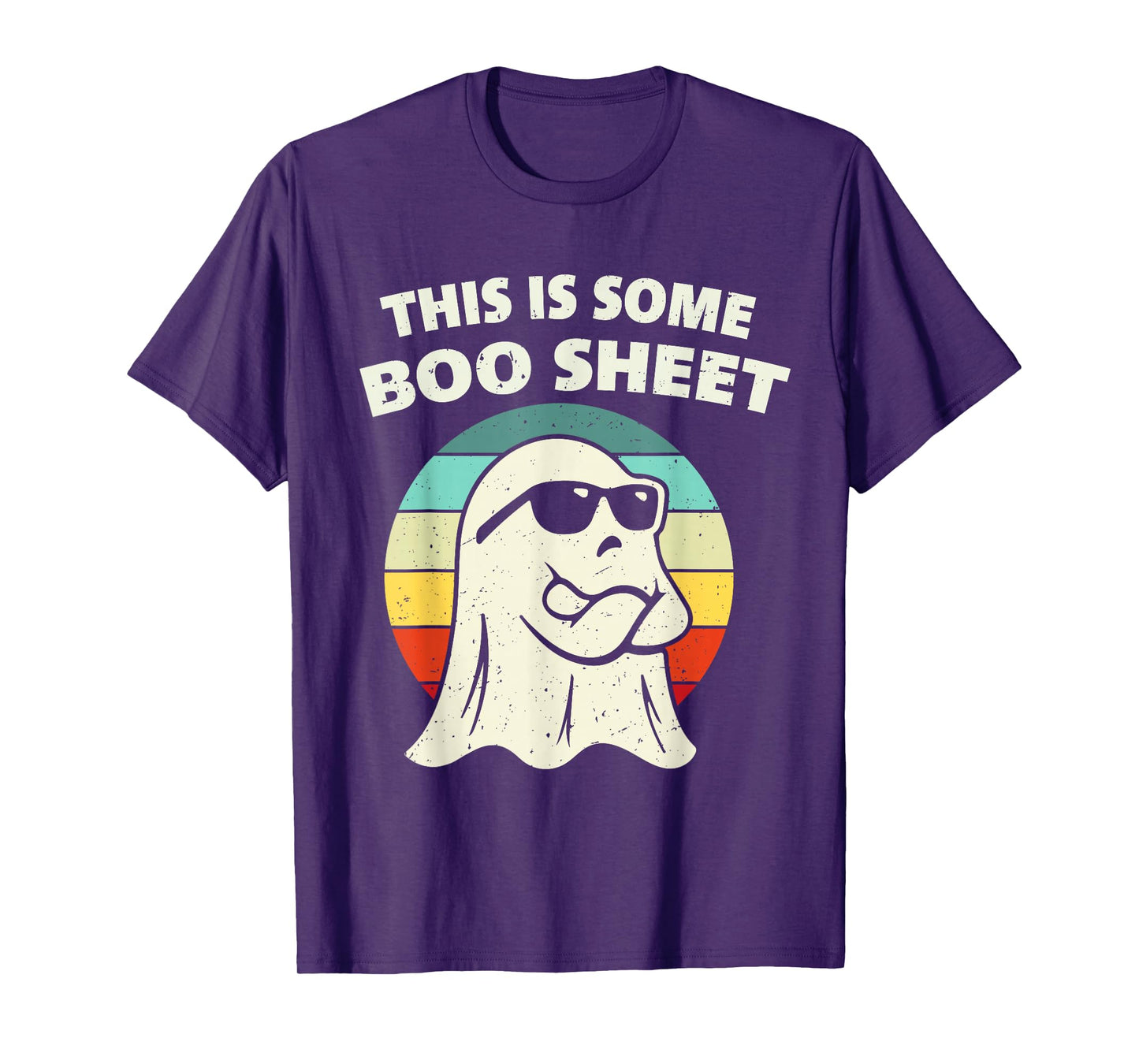 This is Some Boo Sheet Ghost Halloween Costume Men Women T-Shirt