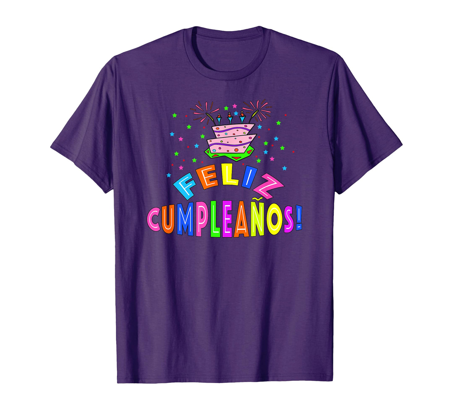 Feliz Cumpleanos Happy Birthday in Spanish T-Shirt