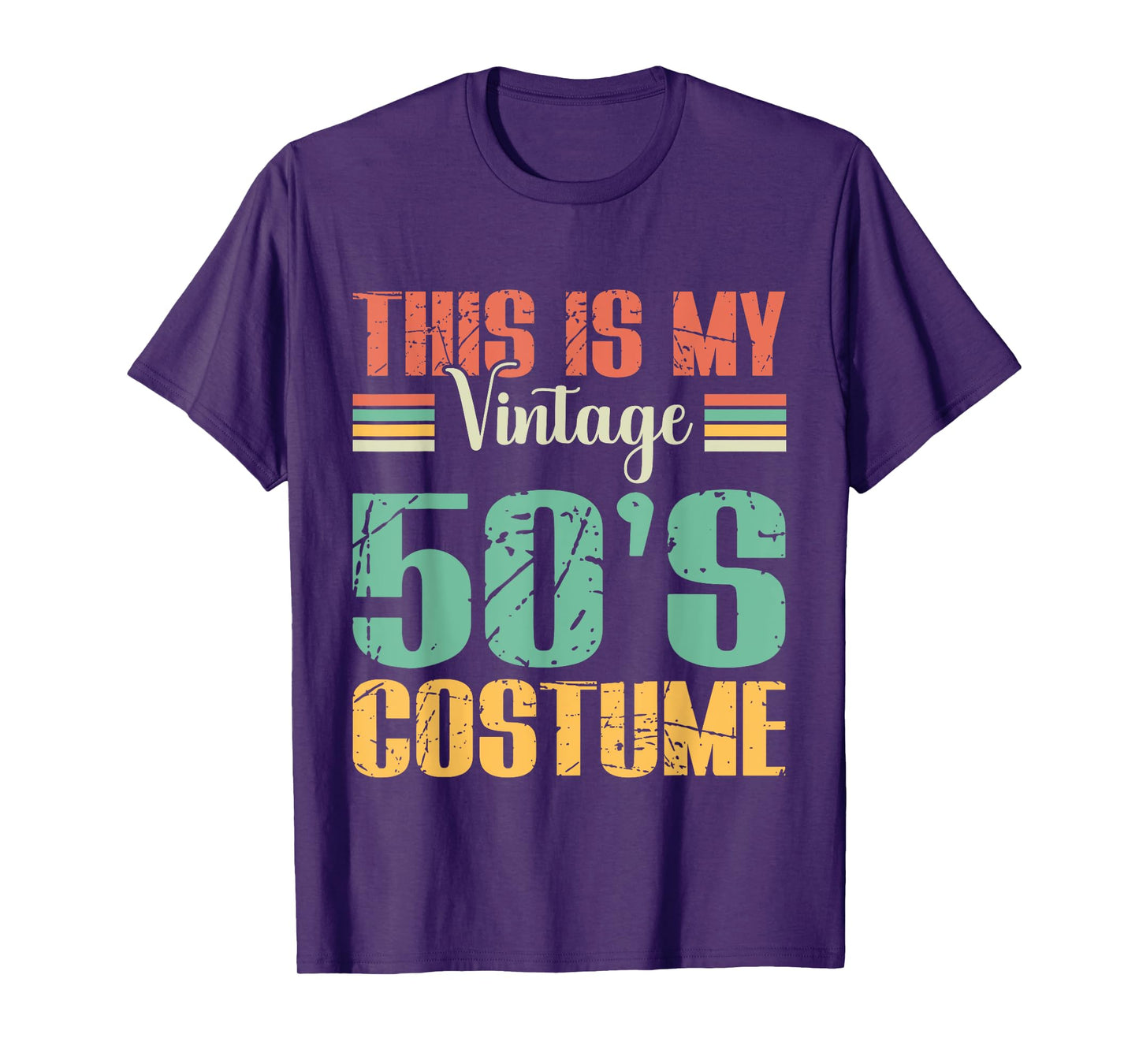 This Is My 50s Costume Retro Vintage Party T-Shirt