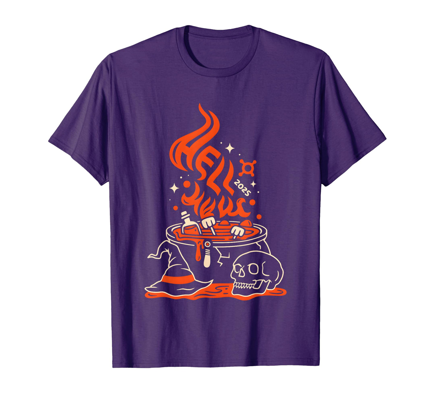 Hell 2025 Week Witch Skull T-Shirt