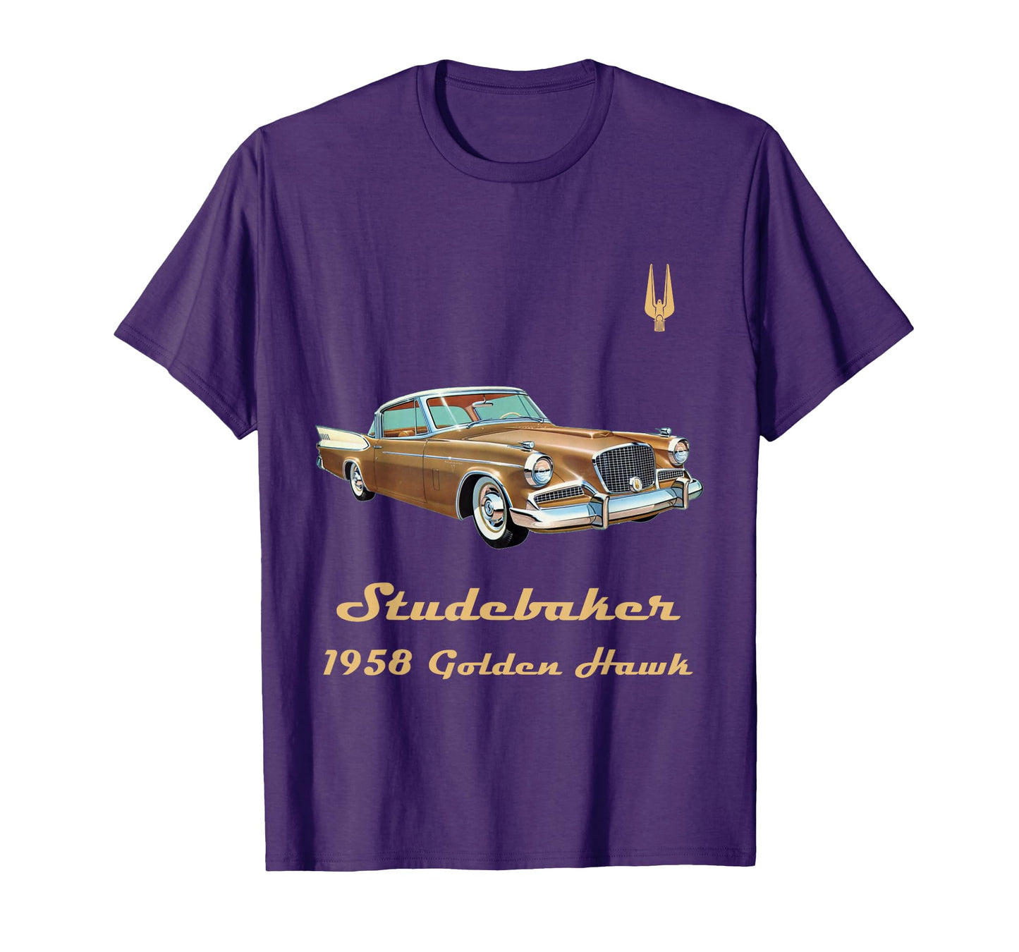 1958 Studebaker Golden Hawk Antique Vintage Car T-Shirt
