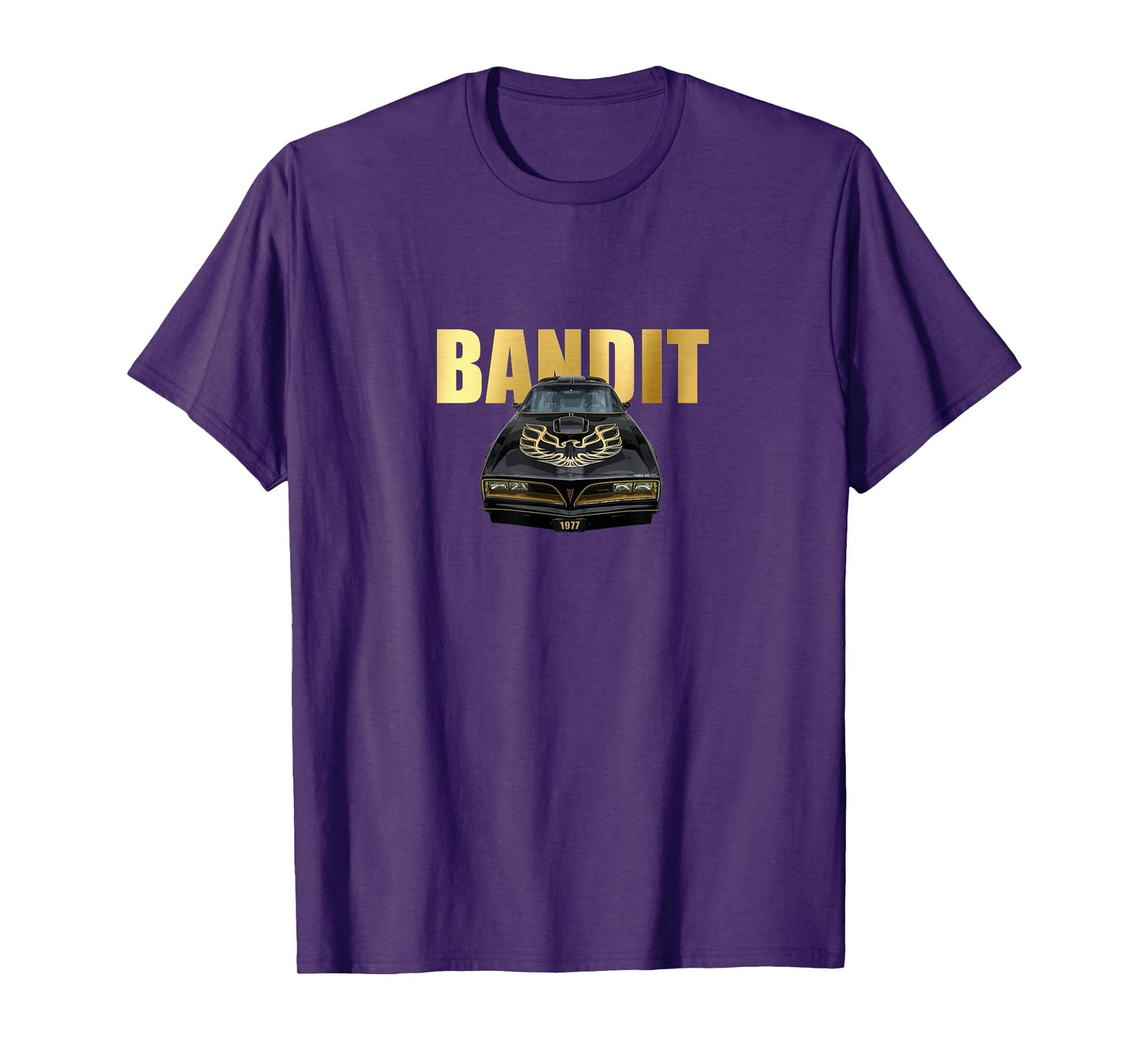 VINTAGE 1977 BANDIT TRANS AM, AMERICAN MUSCLE CARS, 1970s T-Shirt