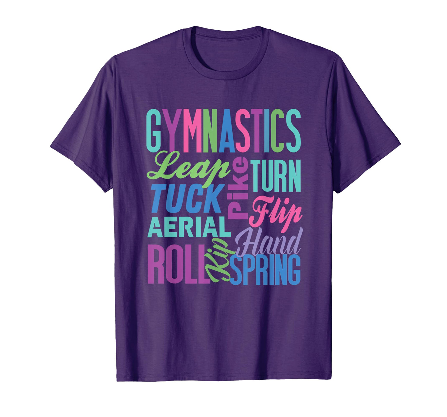 Cute Gymnastics Shirt Gymnast Gifts Gymnastic Clothes Girls T-Shirt