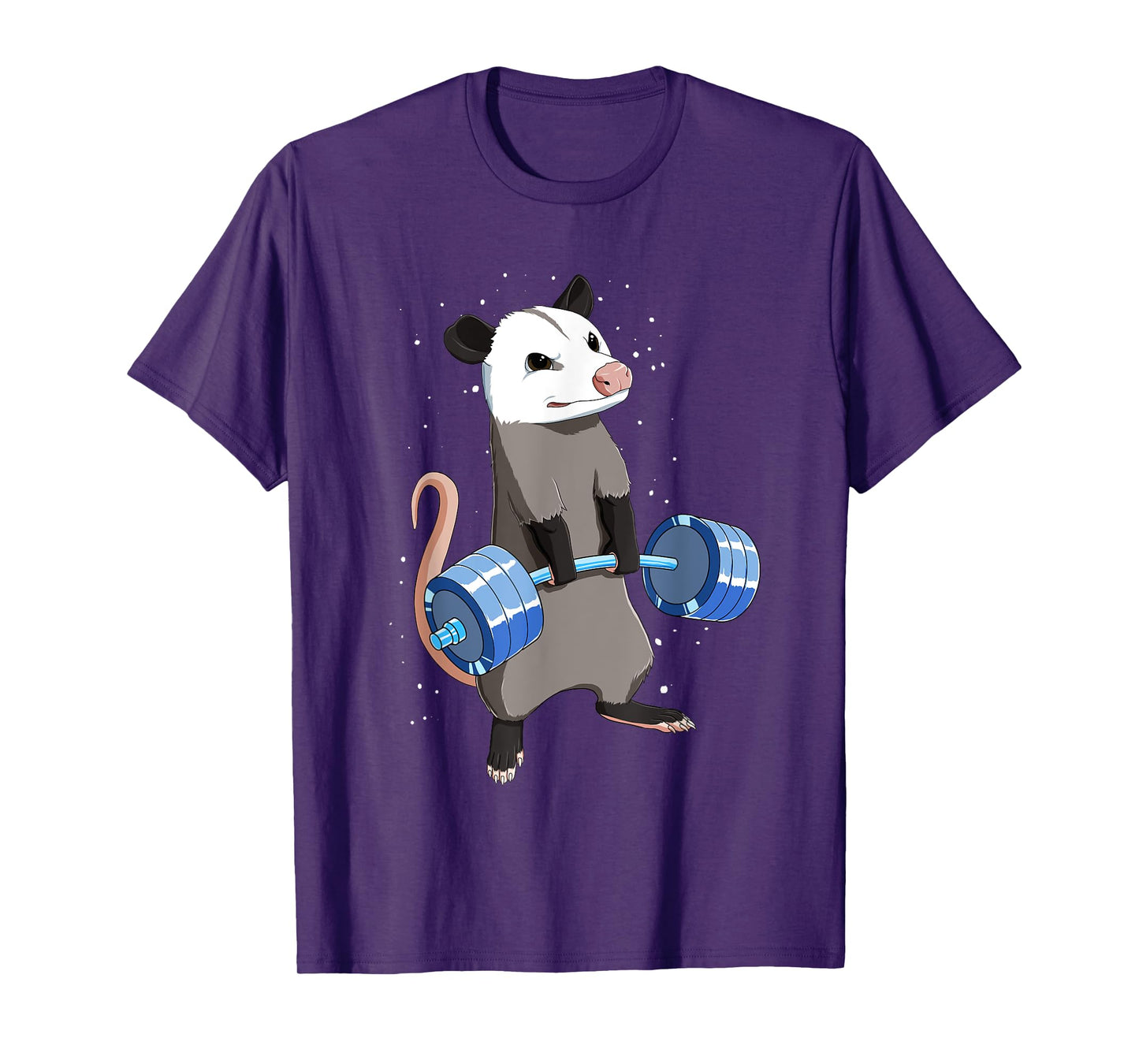 Funny Weightlifting Opossum T-Shirt