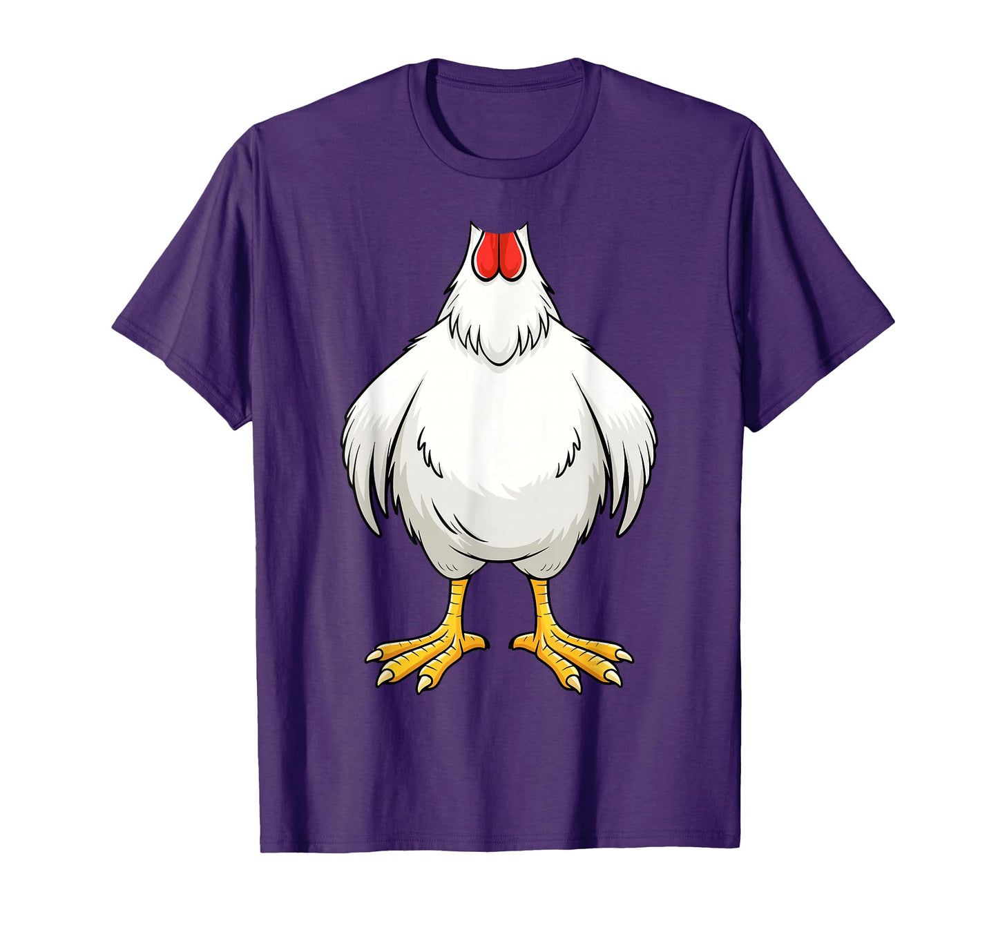Chicken Shirt Adult Kids Men Women Chicken Hen Body Costume T-Shirt