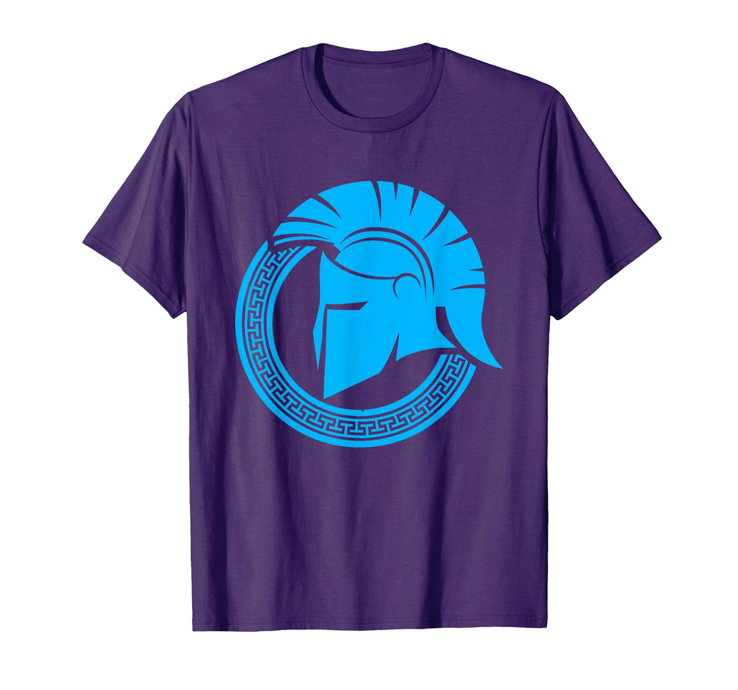 Spartan Warrior Helmet Ancient Greek Gym T-Shirt