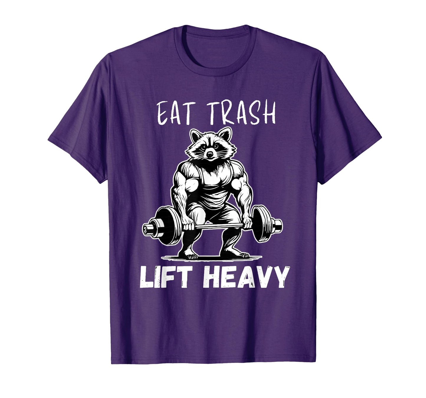 Urban Empyre Raccoon Bodybuilder x Eat Trash Lift Heavy T-Shirt
