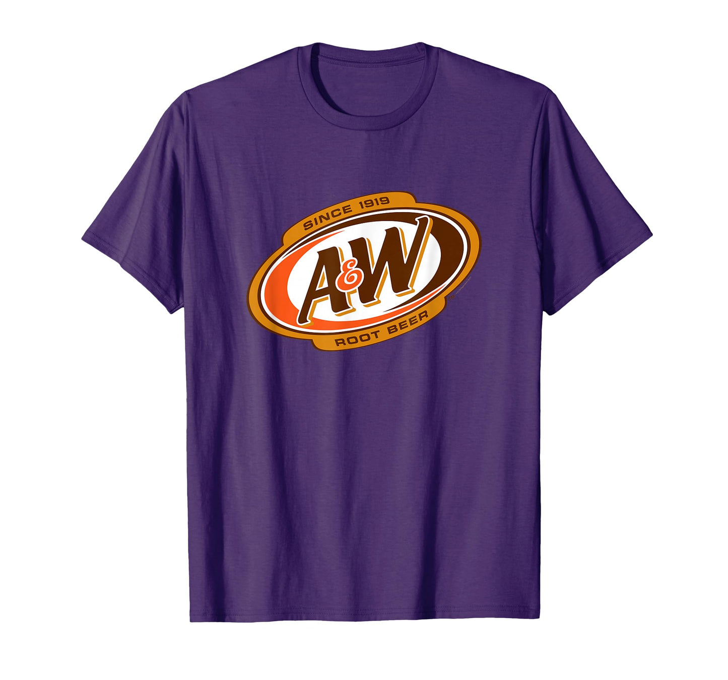 A&W Root Beer Since 1919 Retro Soda Badge T-Shirt