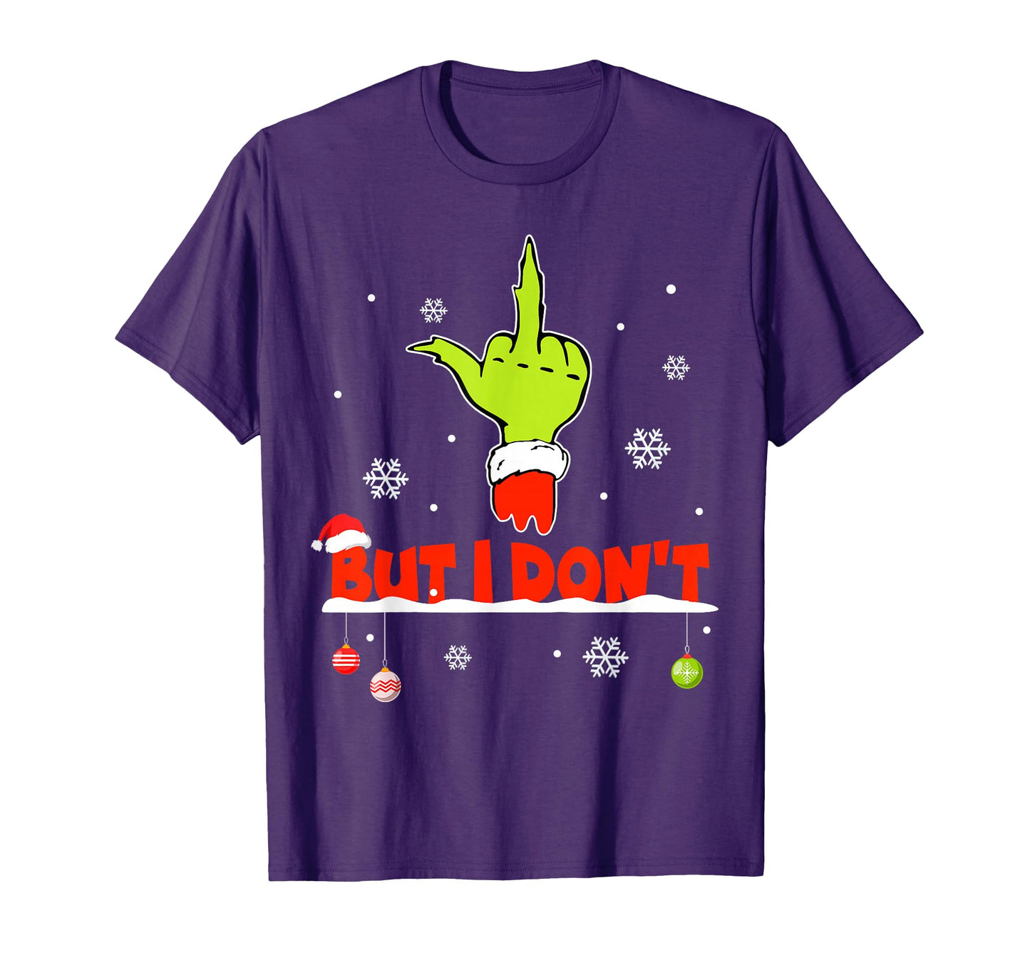 I Love Matching Christmas Shirts But I Don't Xmas Couples T-Shirt
