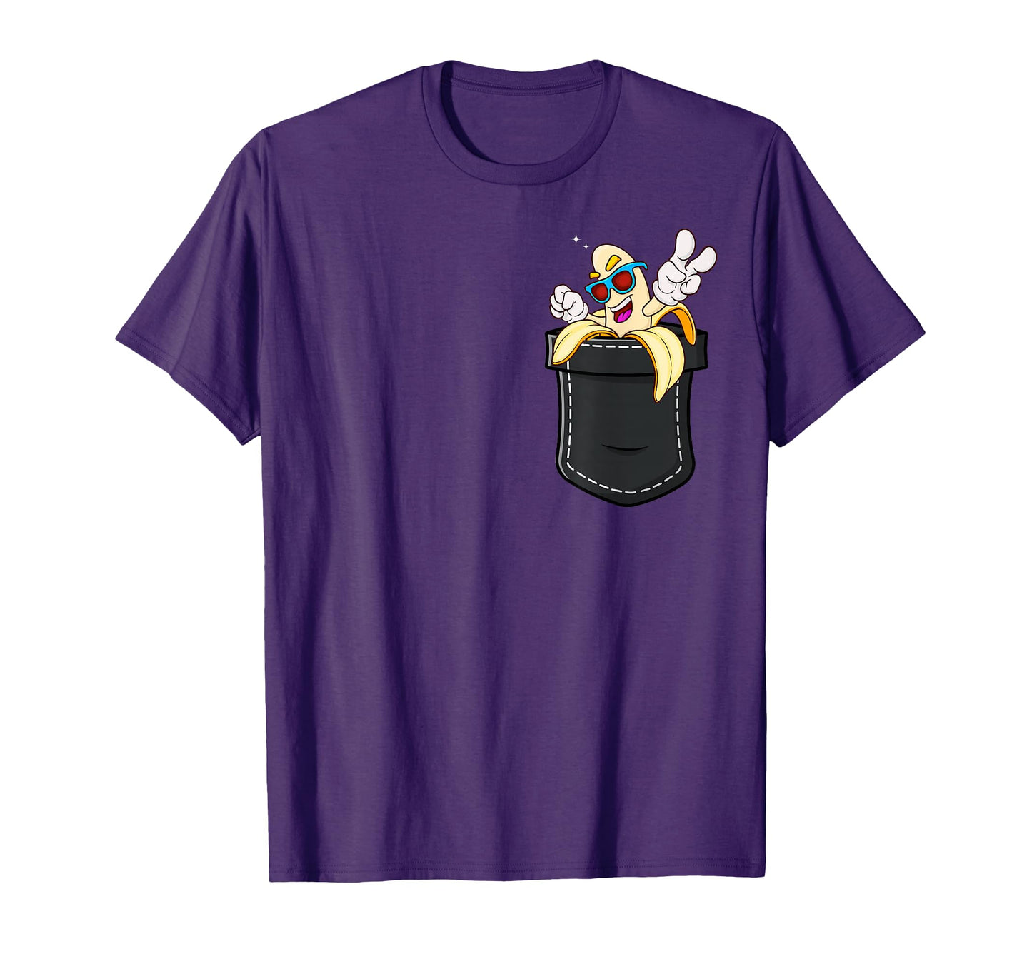 Funny Banana Pocket Halloween Matching Family Couples 2025 T-Shirt