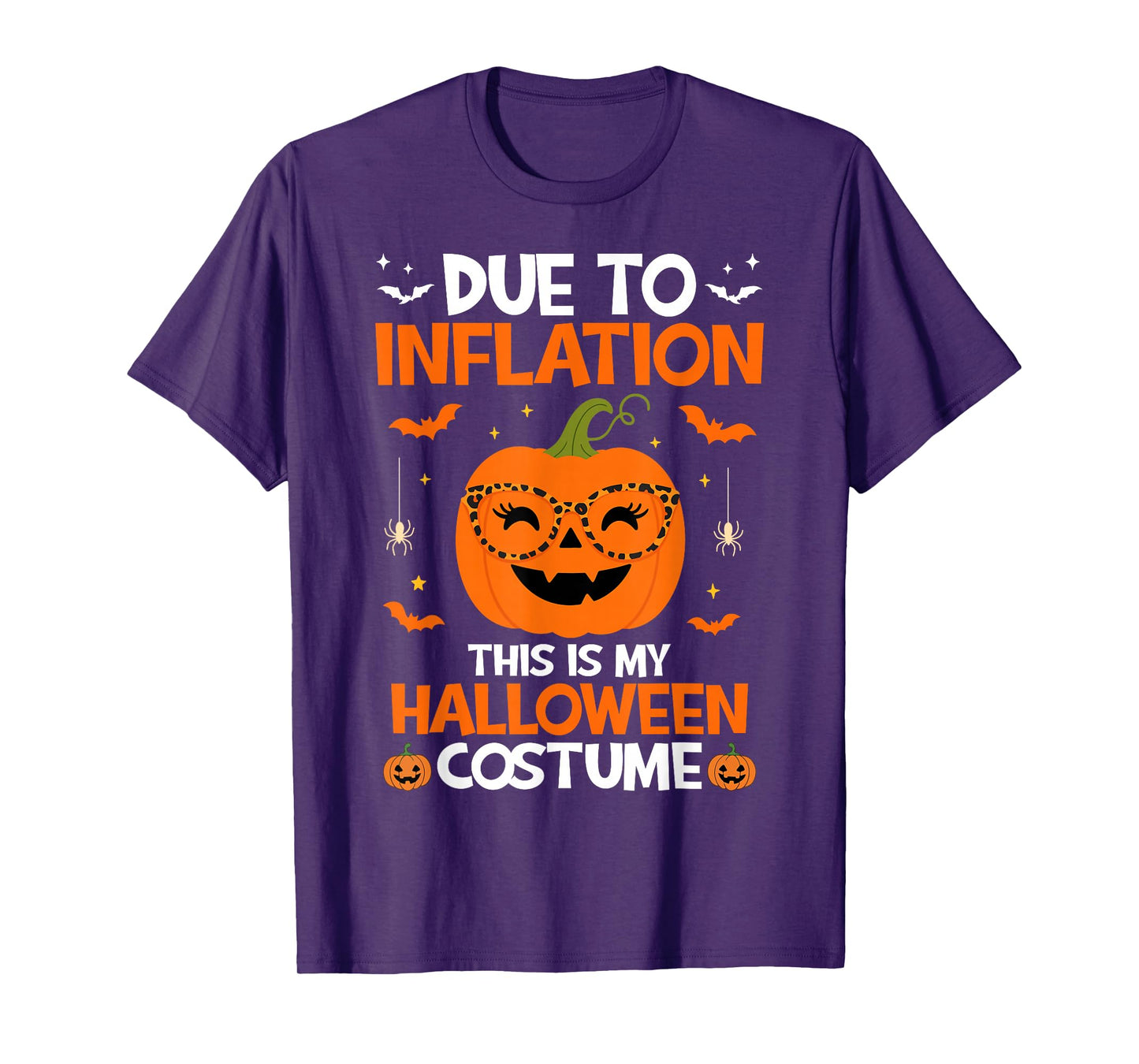 Pumpkin Halloween Costume Men Women Funny Halloween T-Shirt