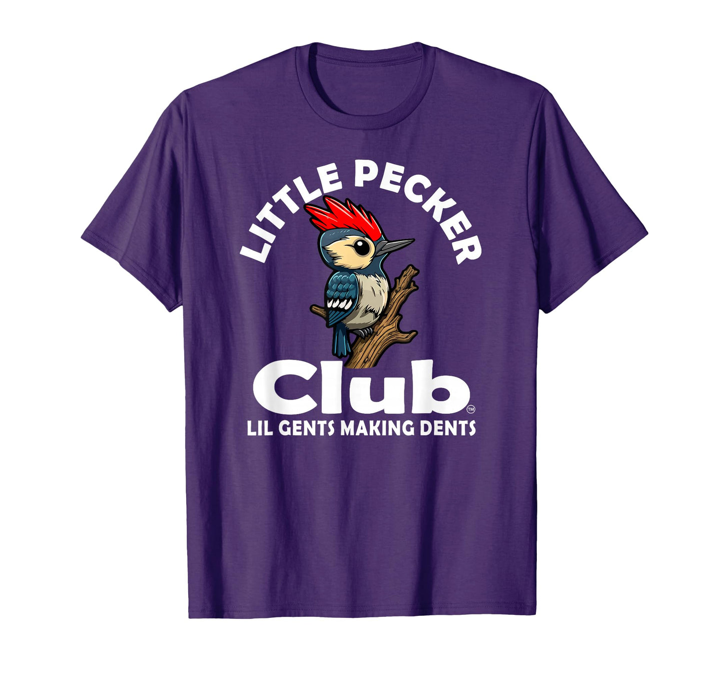 LITTLE PECKER CLUB T-Shirt, Unisex-Adults, Club, Black, Small, Short Sleeve