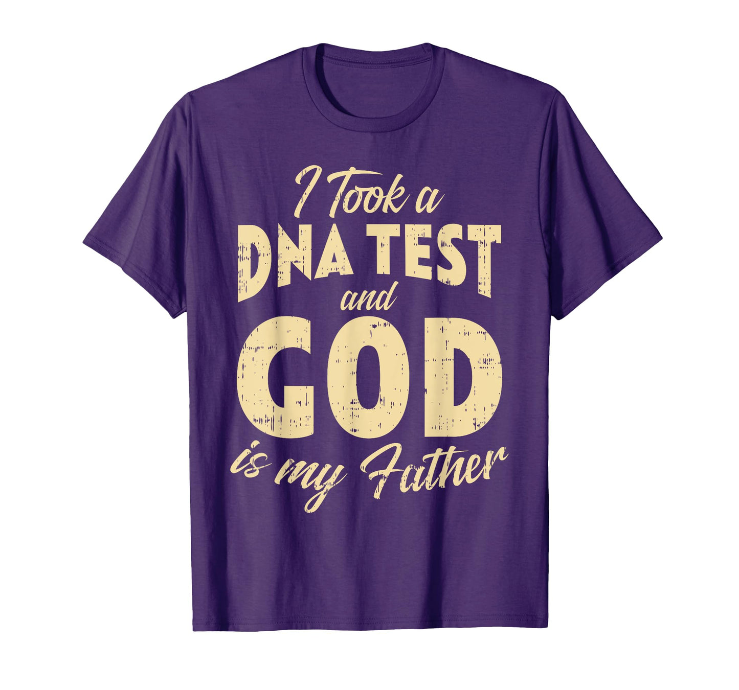 DNA Test God My Father Jesus Christ Religious Christian Gift T-Shirt