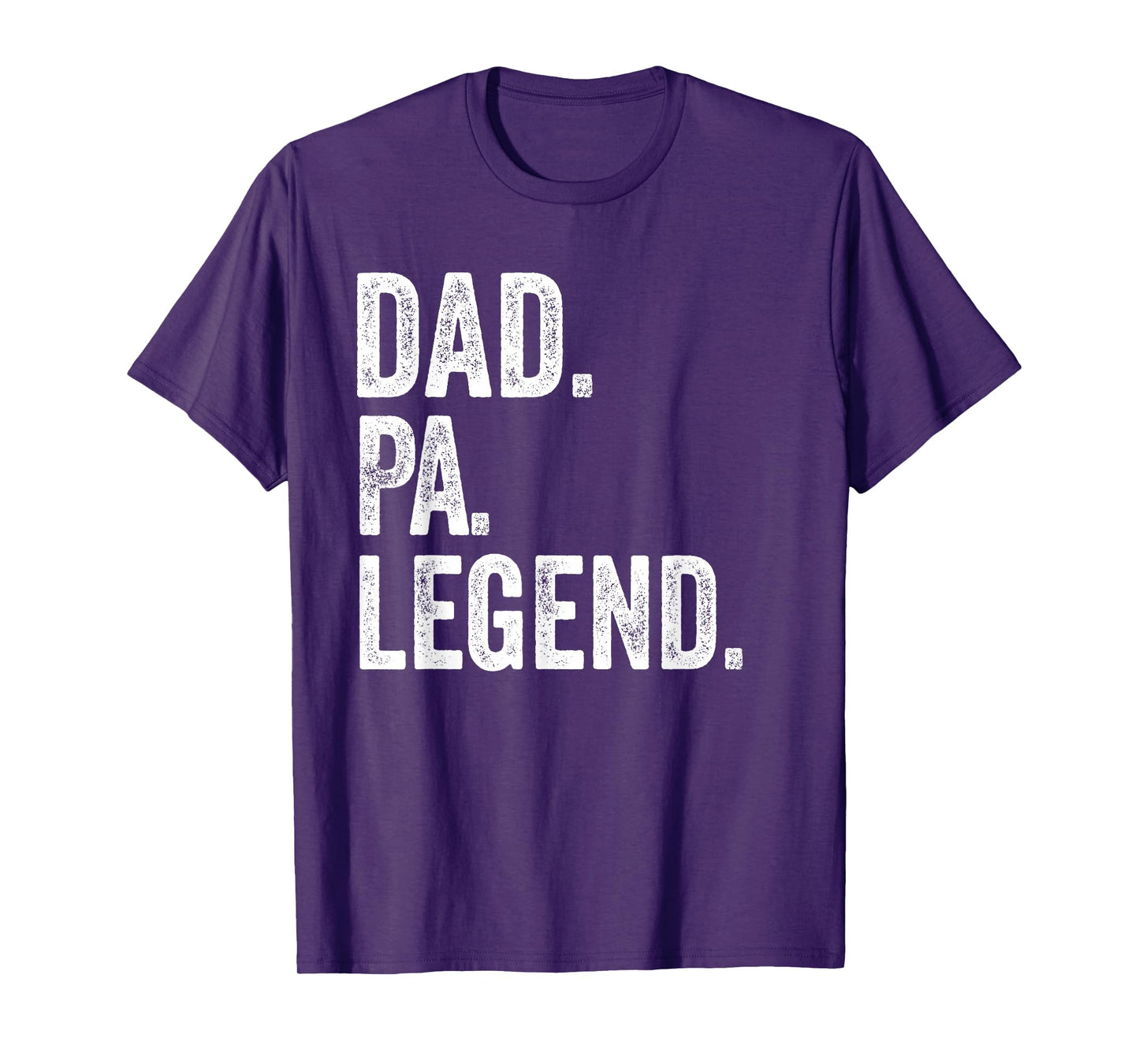 Dad Pa Legend - Vintage Distressed Bold Pa Graphic T-Shirt