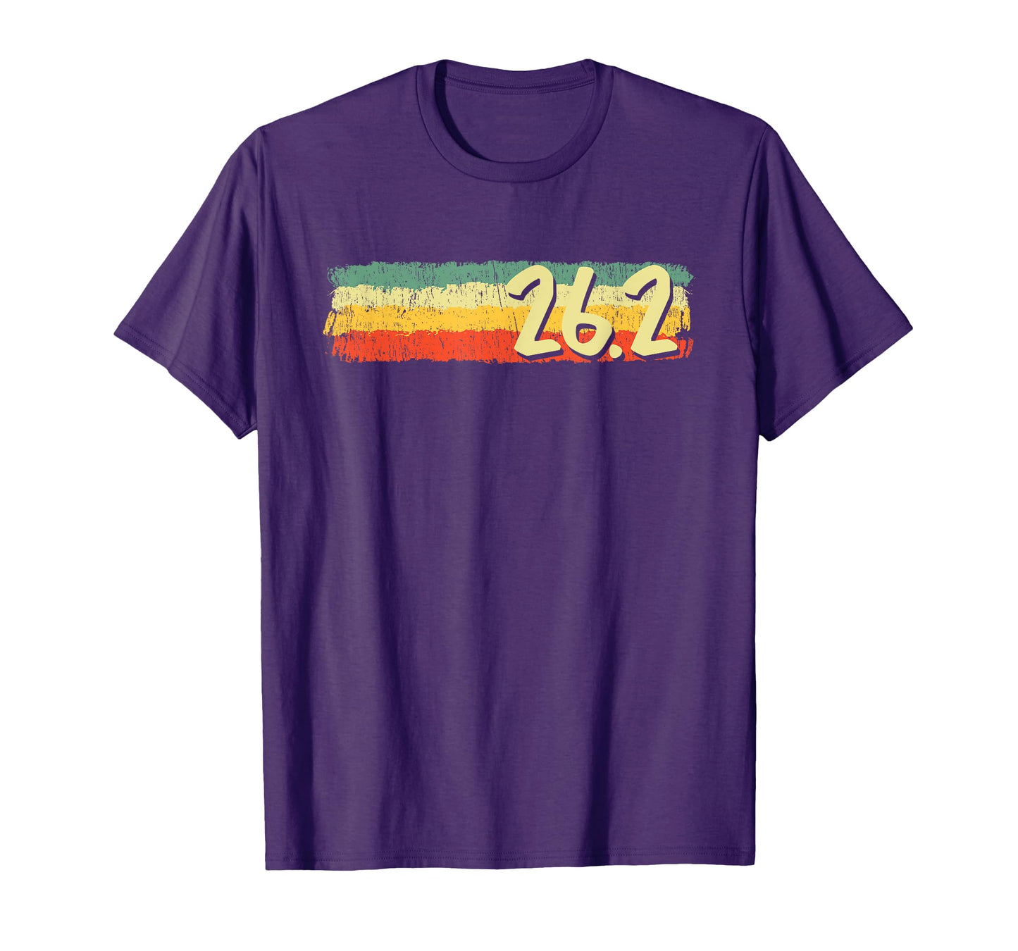 Retro 26.2 Miles Marathon Funny Vintage Athlete Outfit T-Shirt