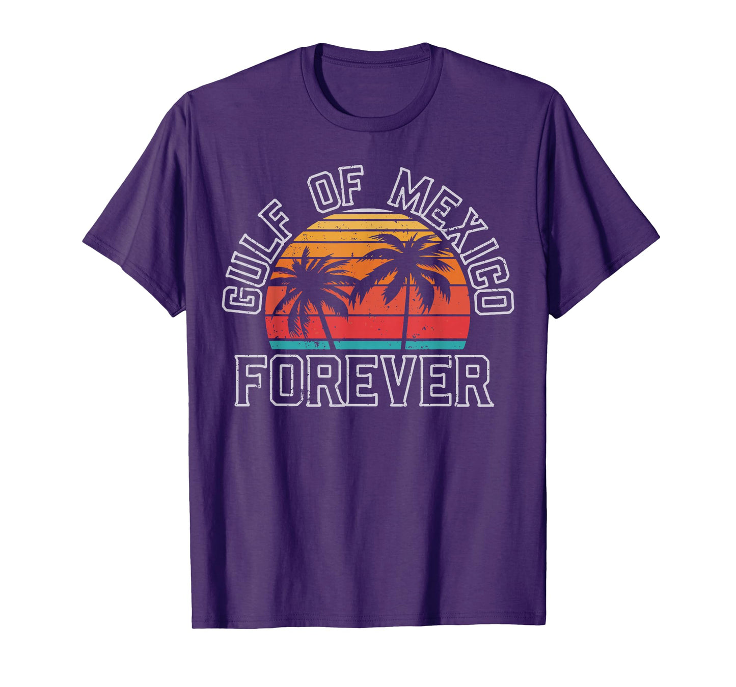 Gulf of Mexico Forever sunset vintage T-Shirt