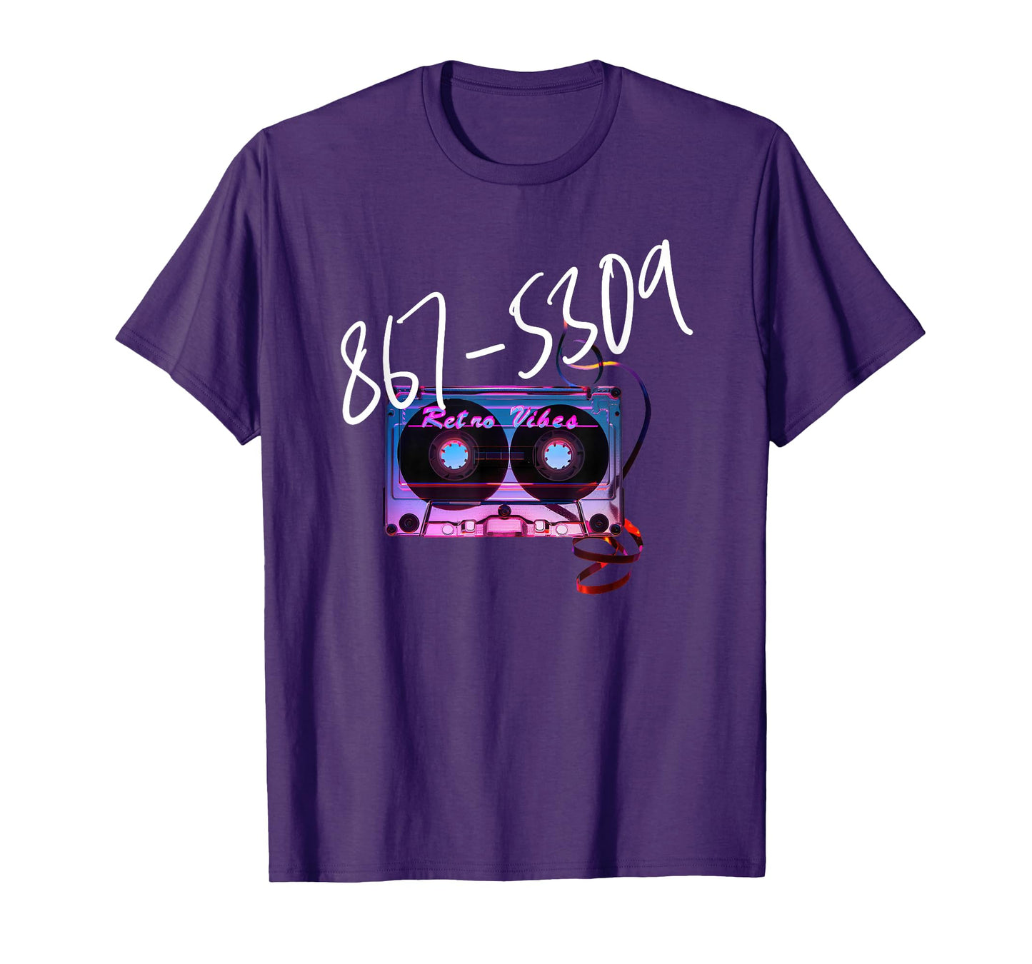 867-5309 Retro Vibes 80's Jenny Tee T-Shirt