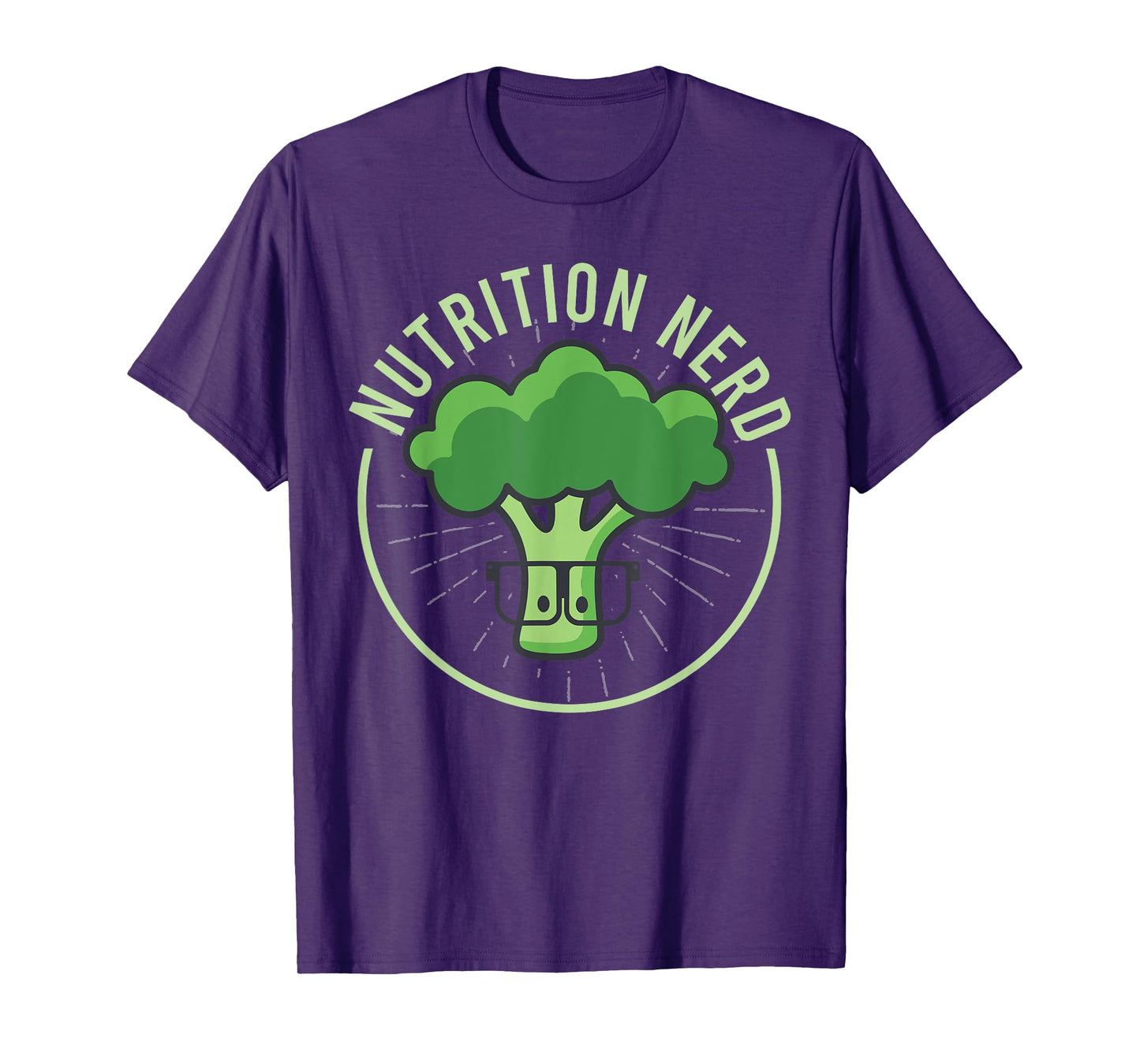 Nutrition Nerd Funny Healthy Food Science Gift T-Shirt