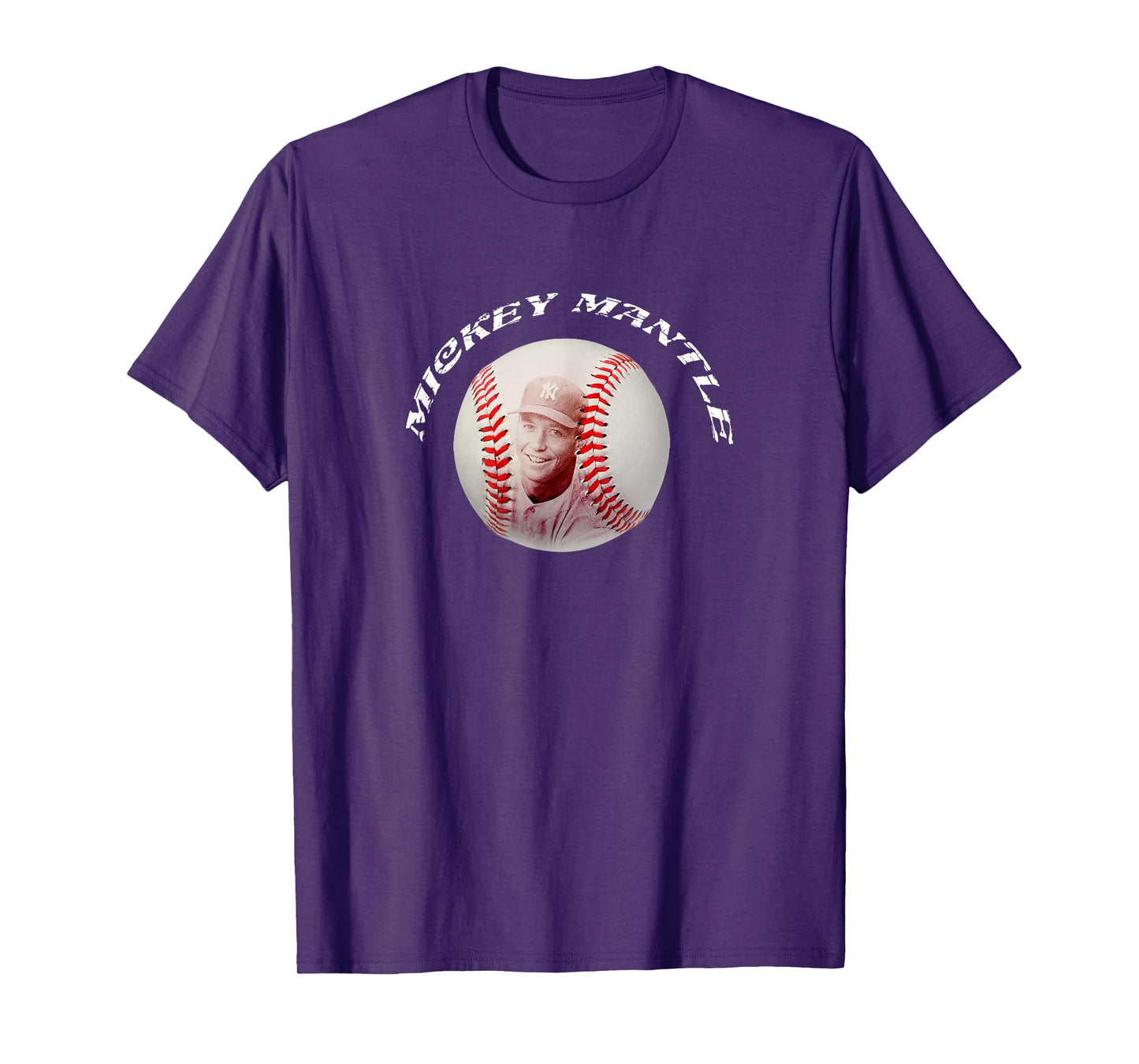 Mickey Mantle_Baseball_002 T-Shirt
