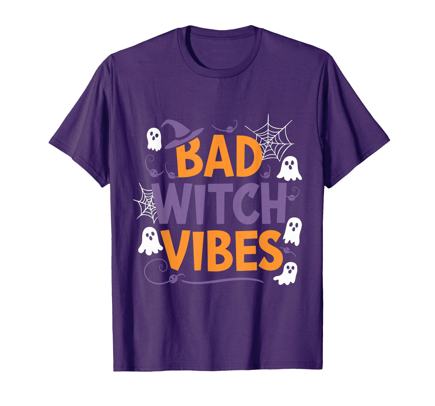 Bad Witch Vibes Halloween T-Shirt