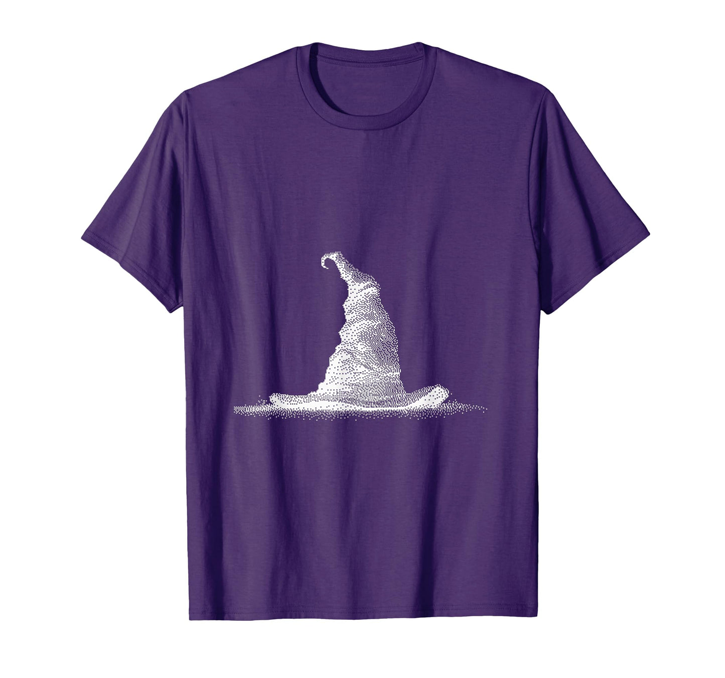 Spooky Witch Hat Occult Halloween Art T-Shirt