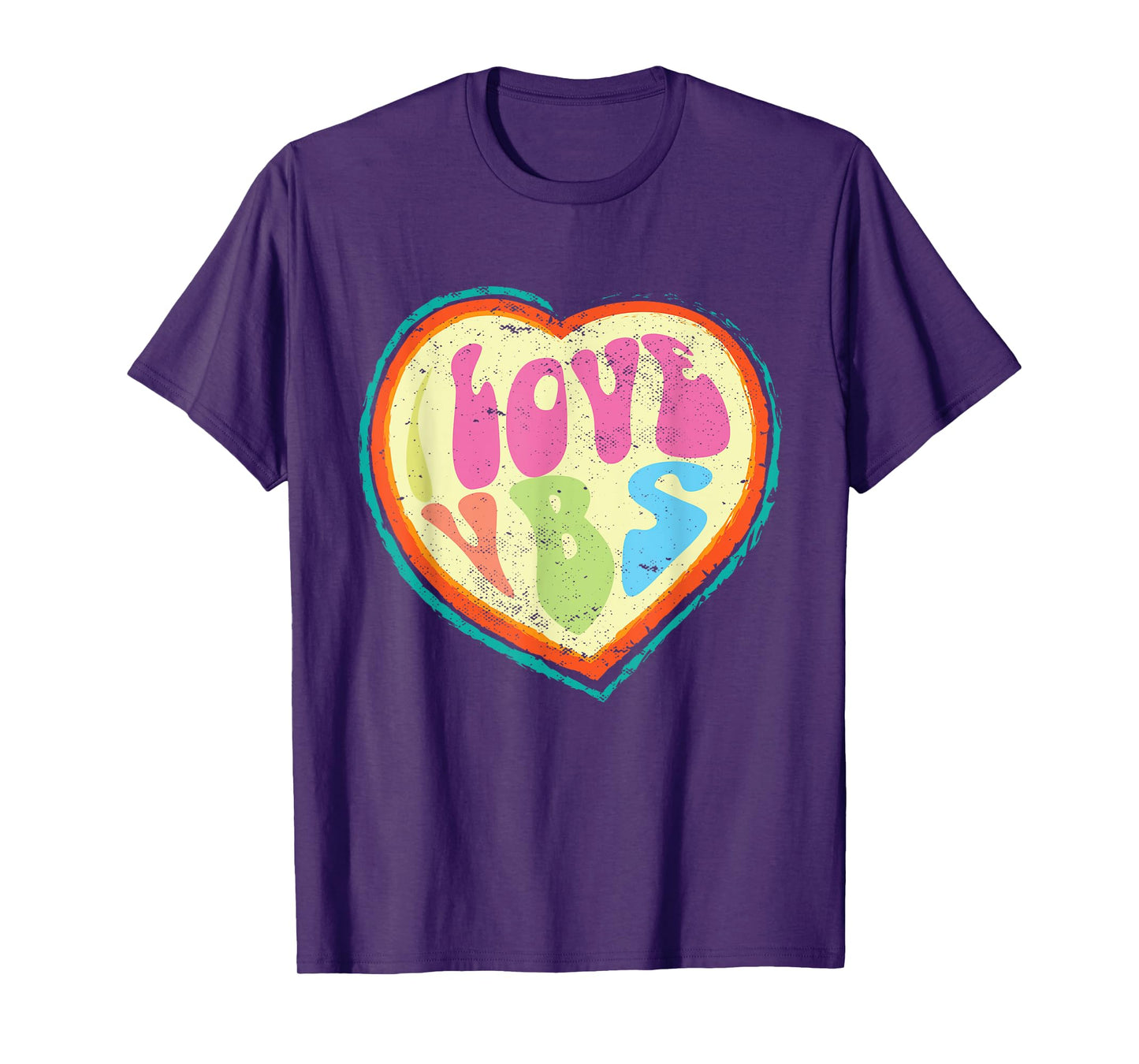 I Love VBS Hearts Vacation Bible School Crew Bible Study T-Shirt